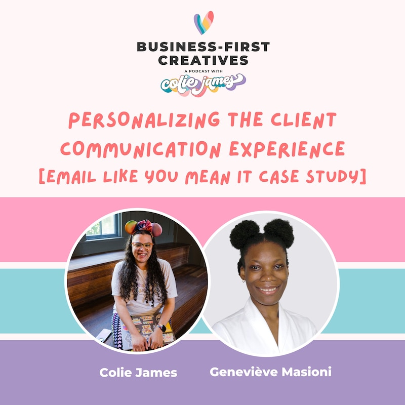 Artwork for podcast Business-First Creatives