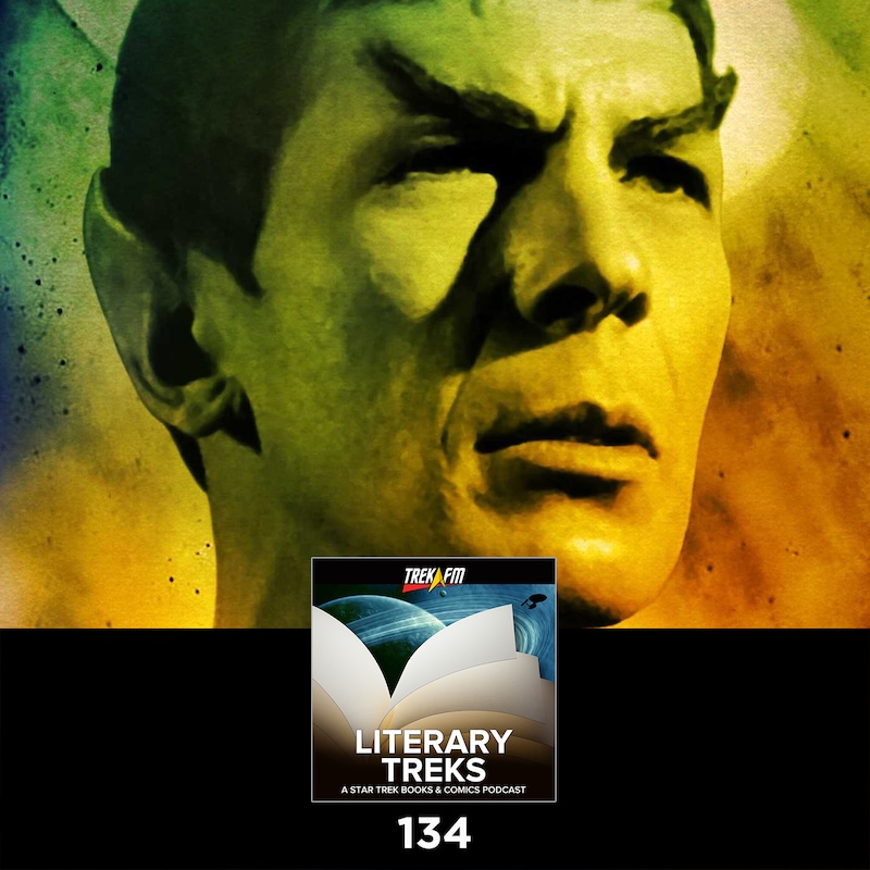 Artwork for podcast Literary Treks: A Star Trek Books and Comics Podcast