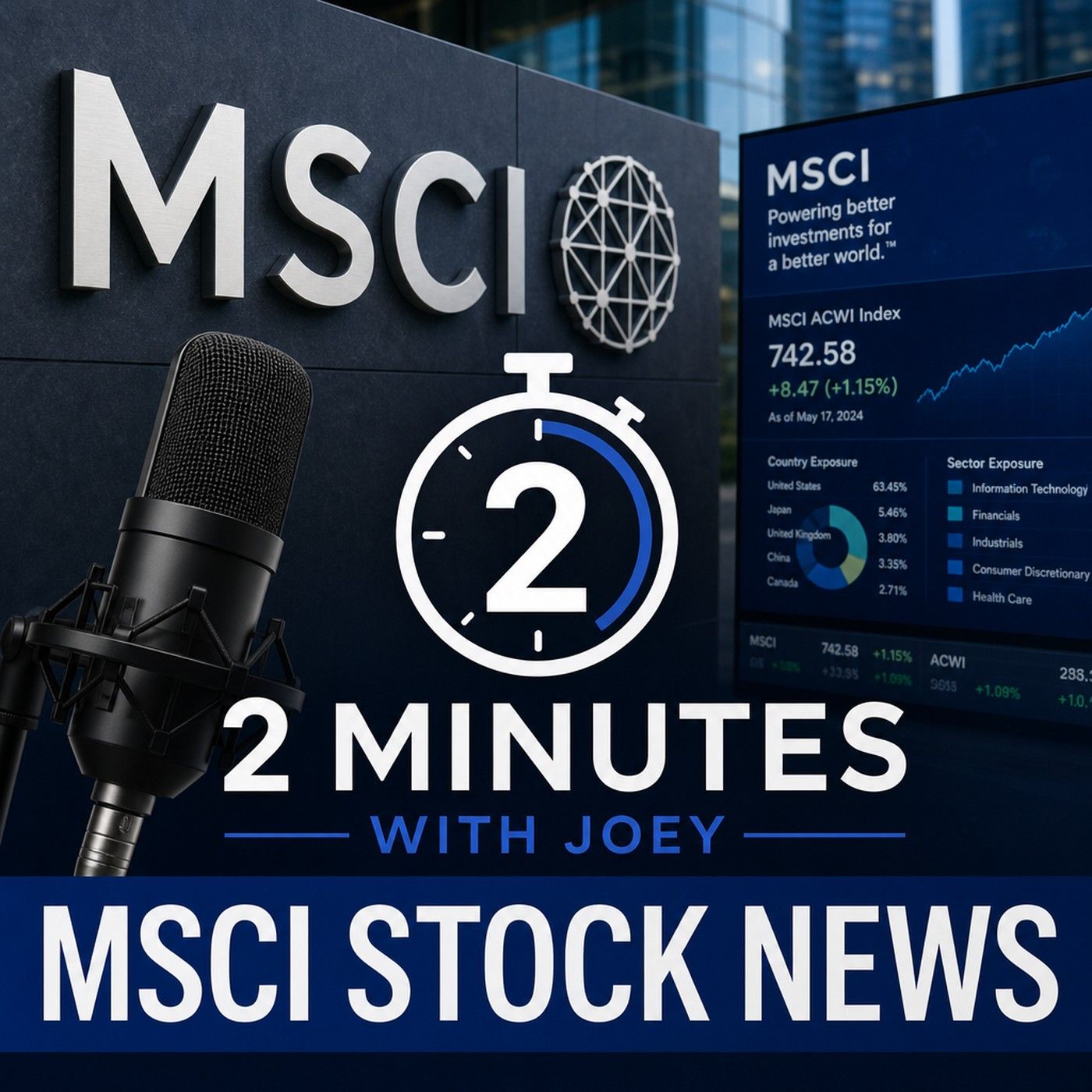 2 Minutes with Joey - MSCI Stock News podcast artwork