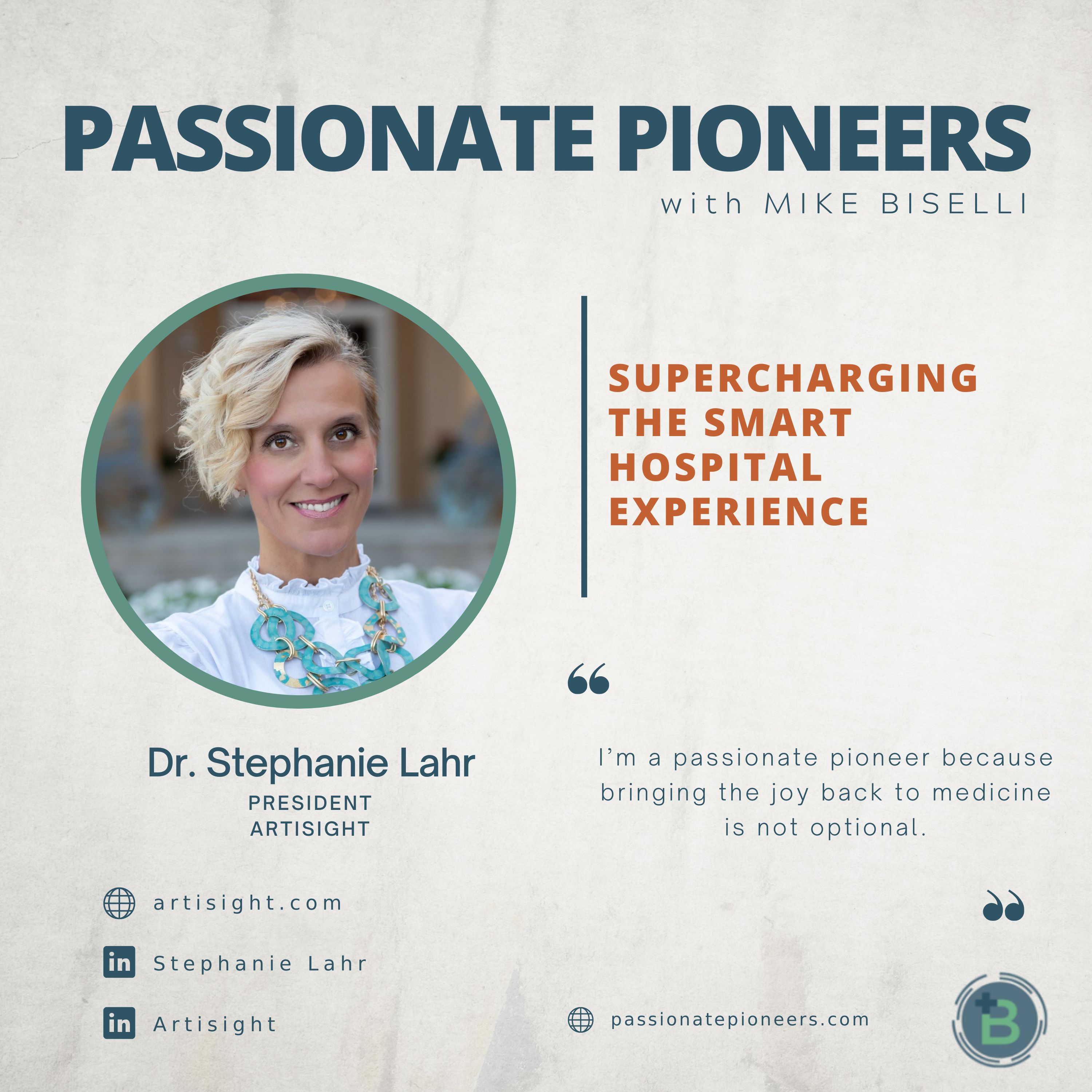 Supercharging the Smart Hospital Experience with Dr. Stephanie Lahr