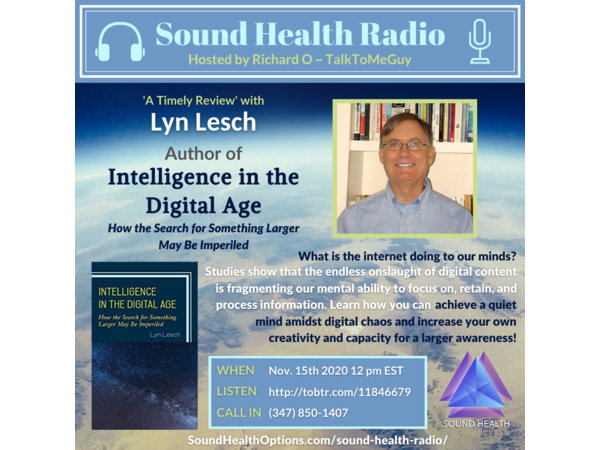 Lyn Lesch - How to Achieve a Quiet Mind Amidst Digital Chaos - A Review episode artwork
