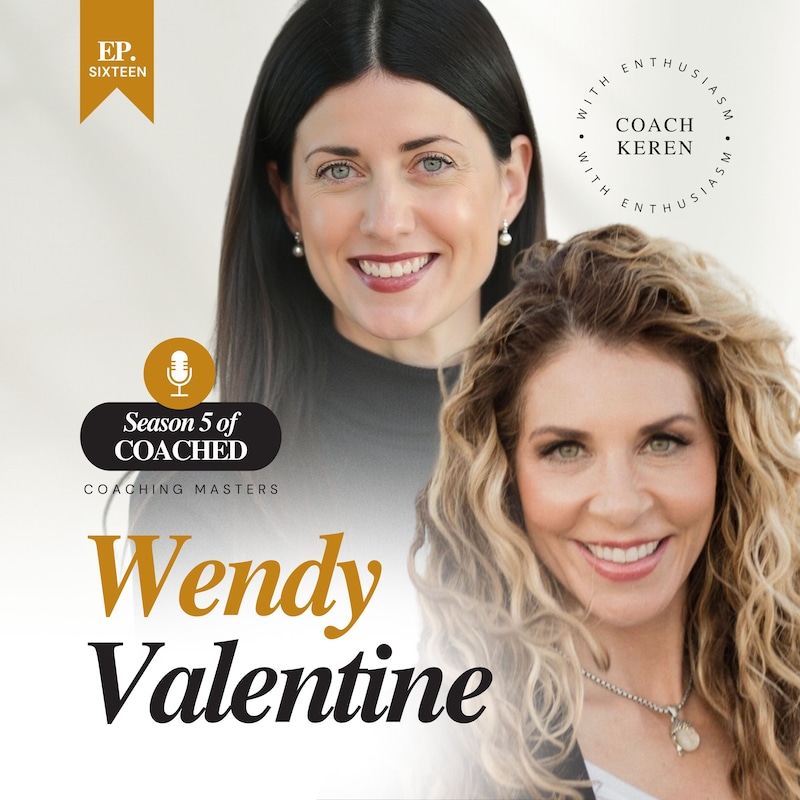 Artwork for podcast COACHED with Coach Keren