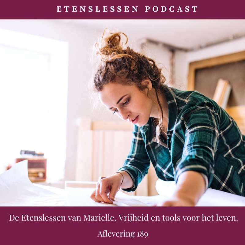 Artwork for podcast Afvallen met Etenslessen van Marjena Moll