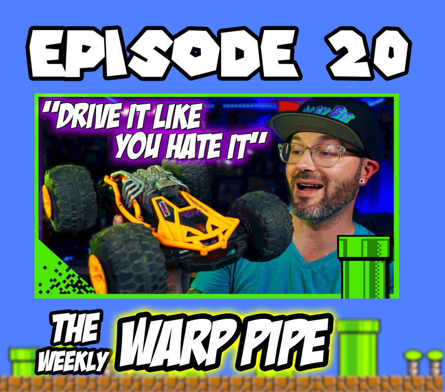 These 90s remote control CARS WERE AWESOME ~The Weekly WARP PIPE Podcast ~ EP 20
