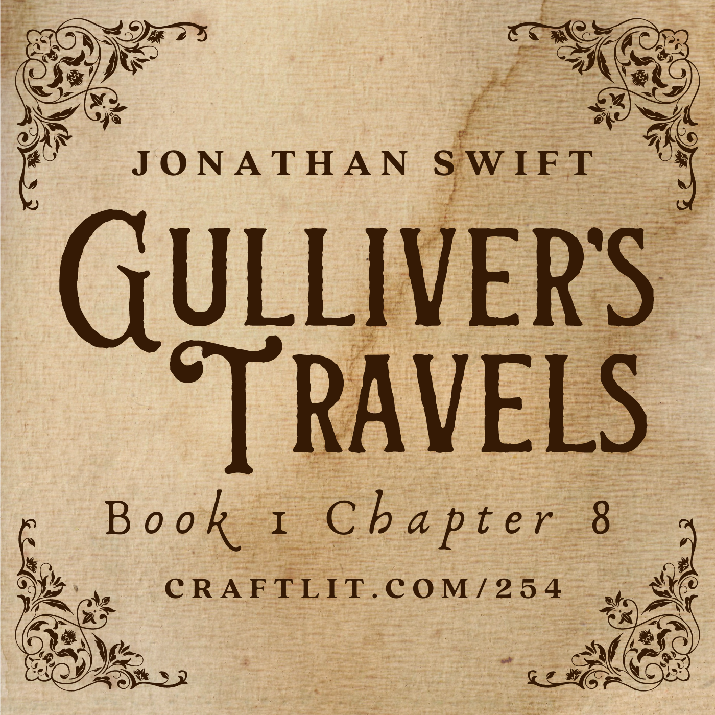 254: Bk 1 Ch 8 — Gulliver's Travels episode artwork