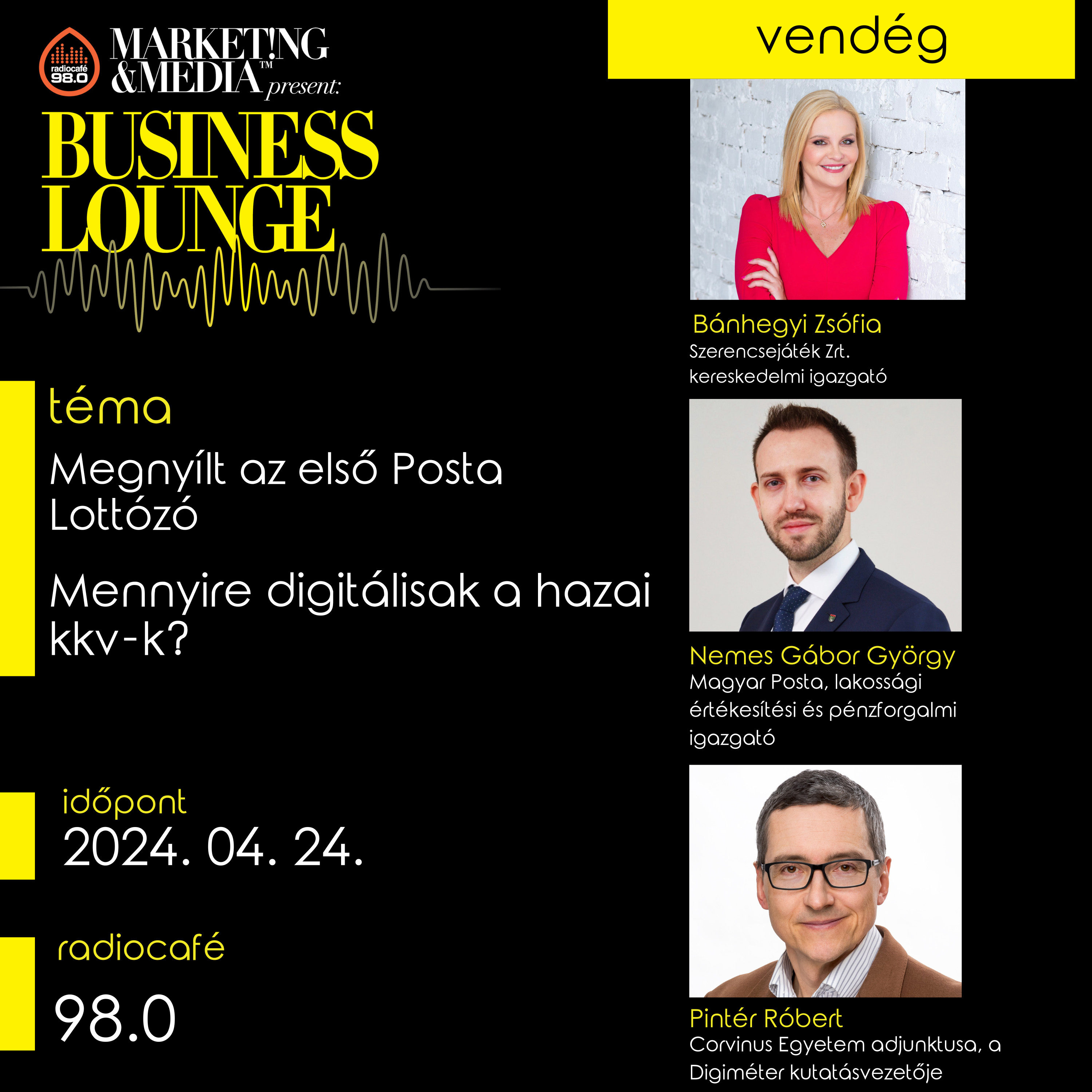 Business Lounge a radiocafén
