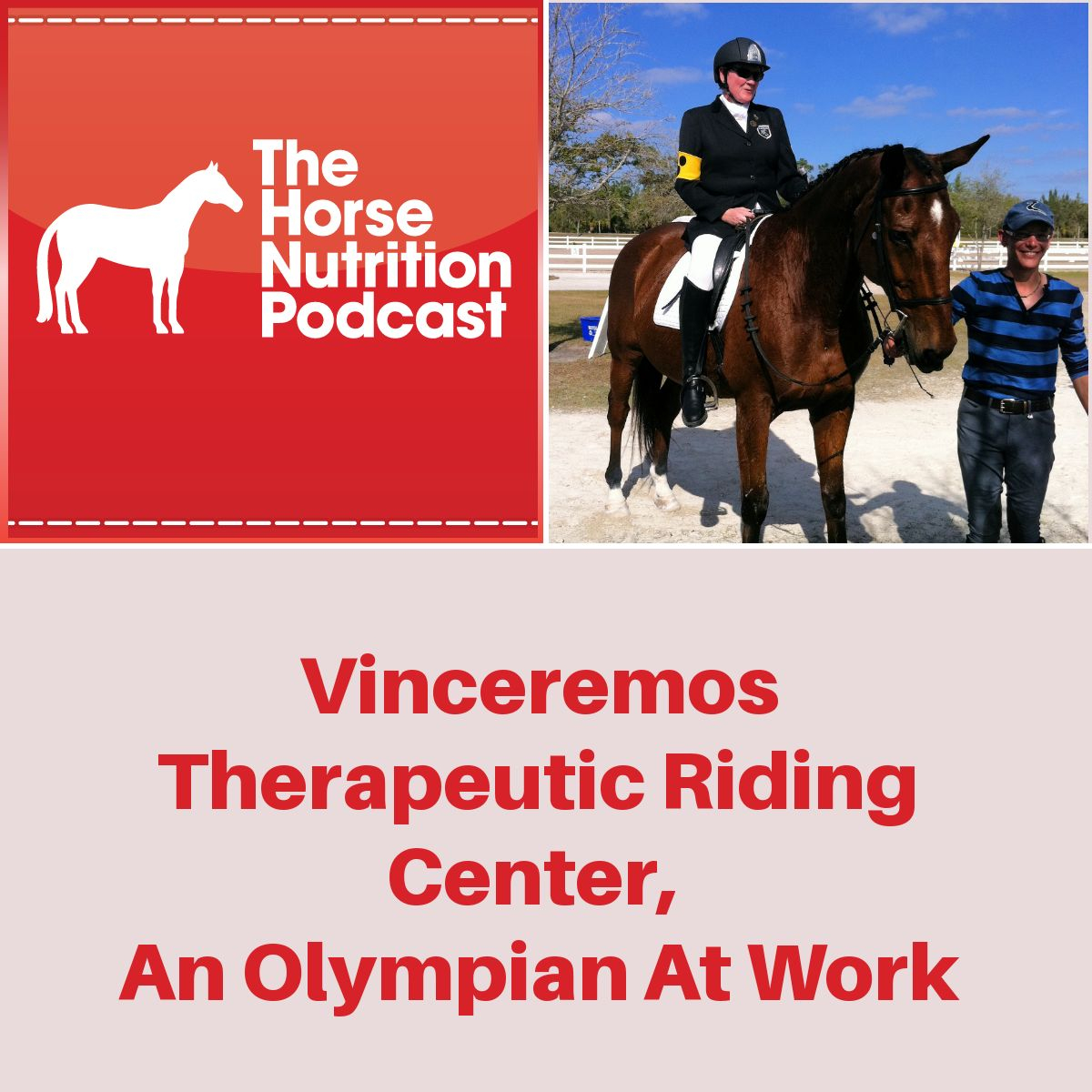 Vinceremos Therapeutic Riding Center, An Olympian At Work