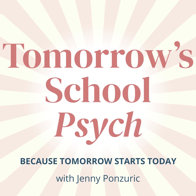 Artwork for podcast Tomorrow's School Psych