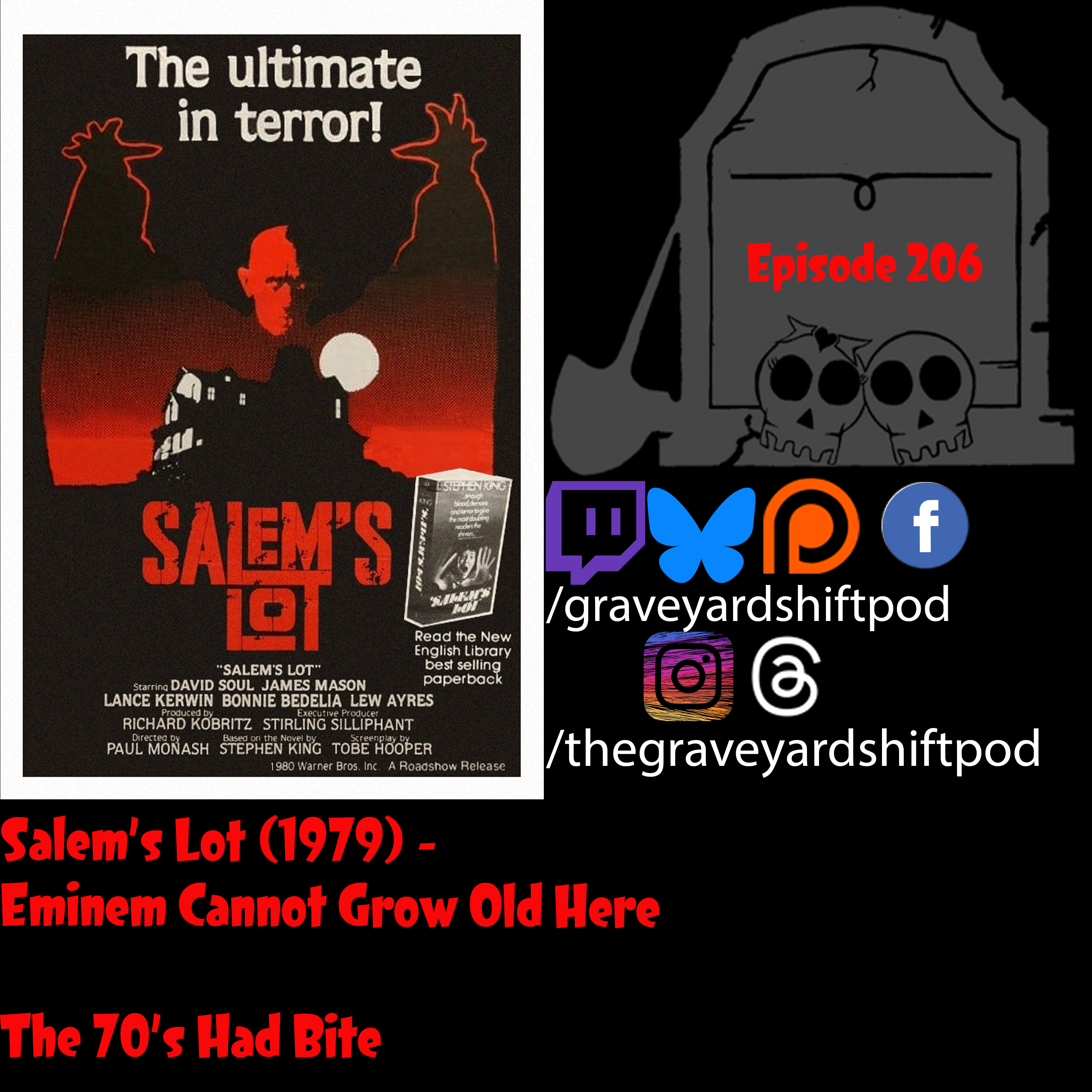 Salem’s Lot (1979) - Eminem Cannot Grow Old Here - The 70's Had Bite episode artwork