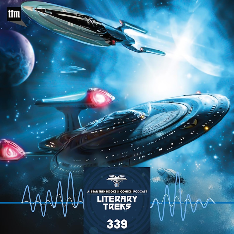 Artwork for podcast Literary Treks: A Star Trek Books and Comics Podcast