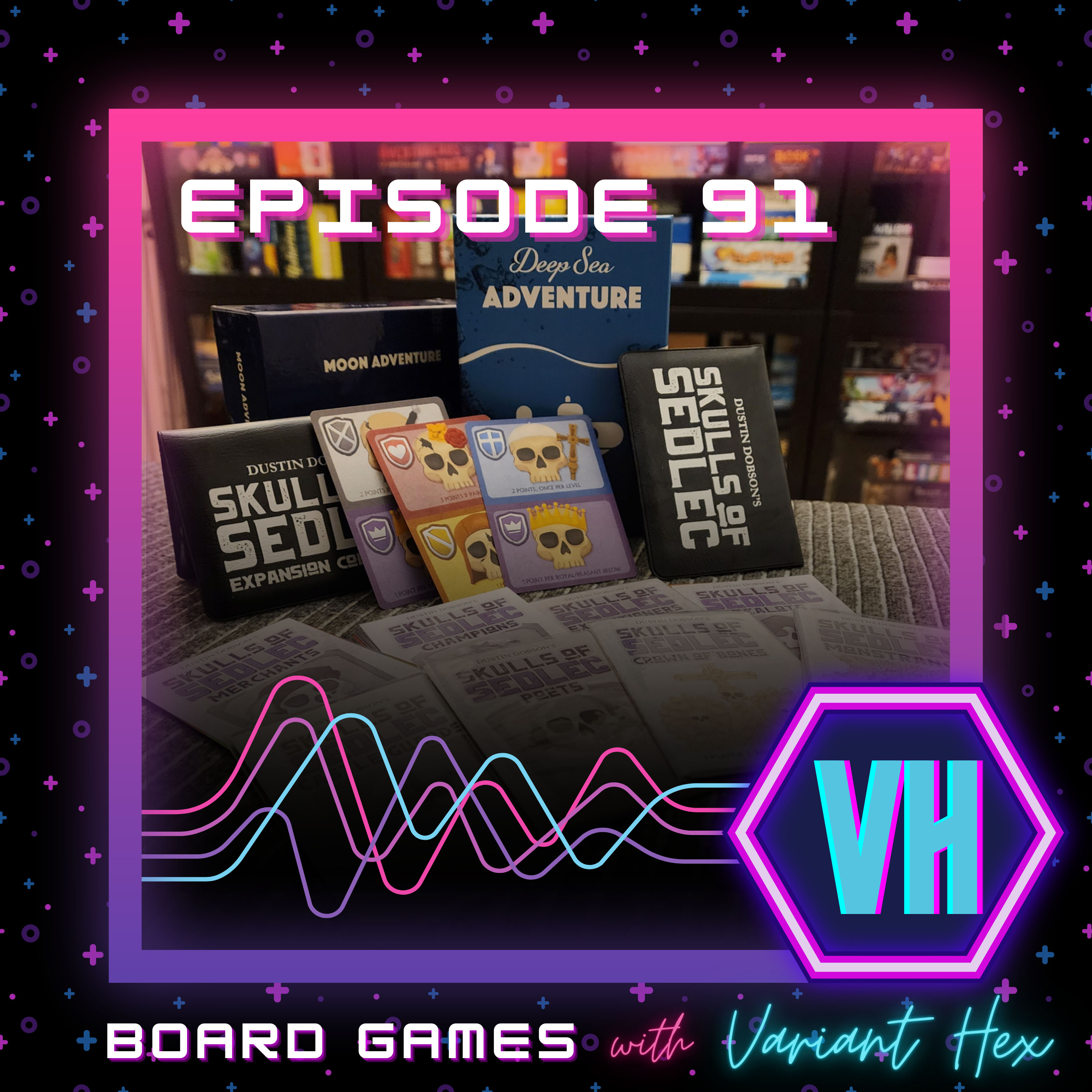 91: Coffee Shop Games: Deep Sea Adventure and Skulls of Sedlec episode artwork