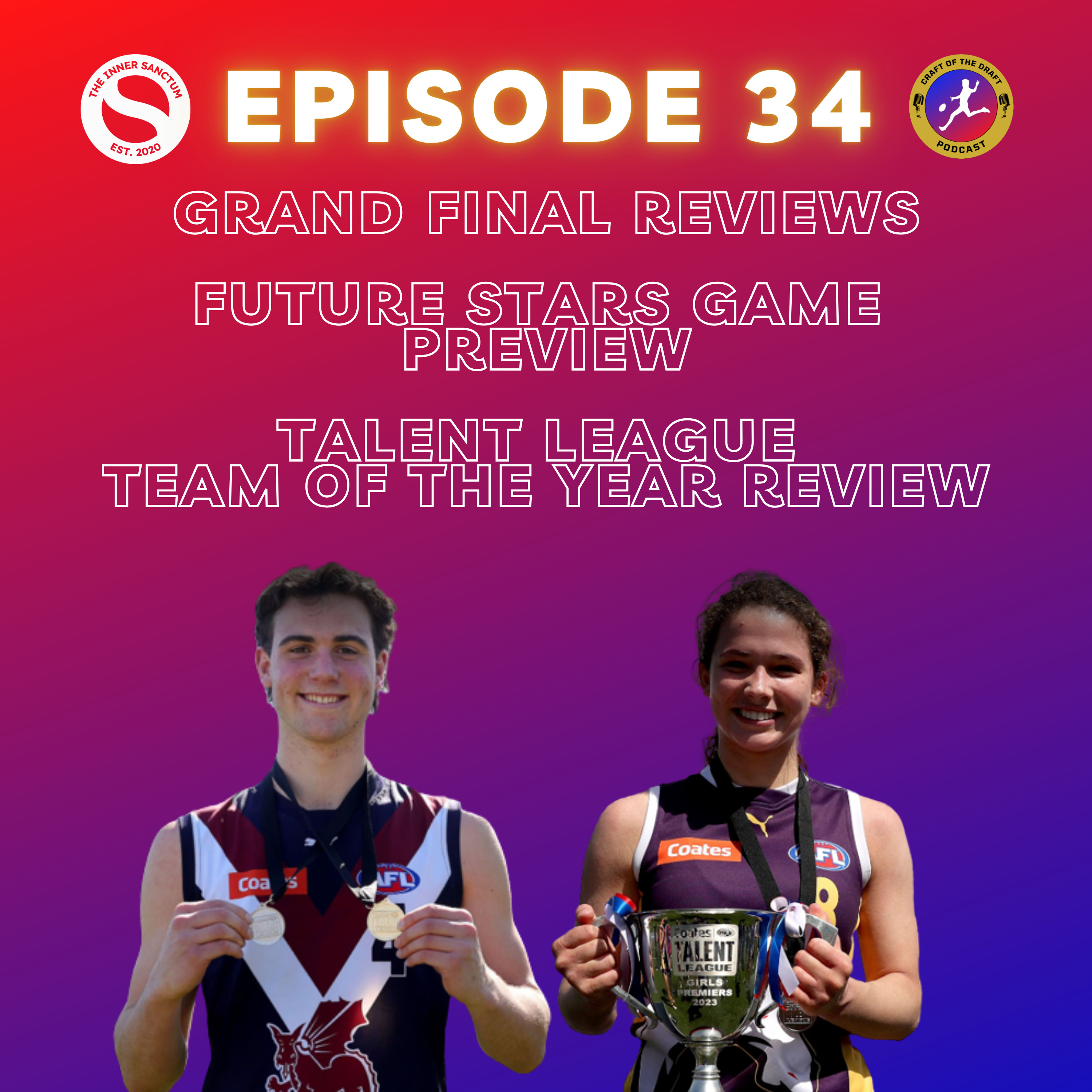Episode 34 - Sandringham and Oakleigh 2023 Premiers!