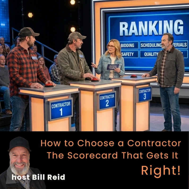 Artwork for podcast Your Home Building Coach with Bill Reid