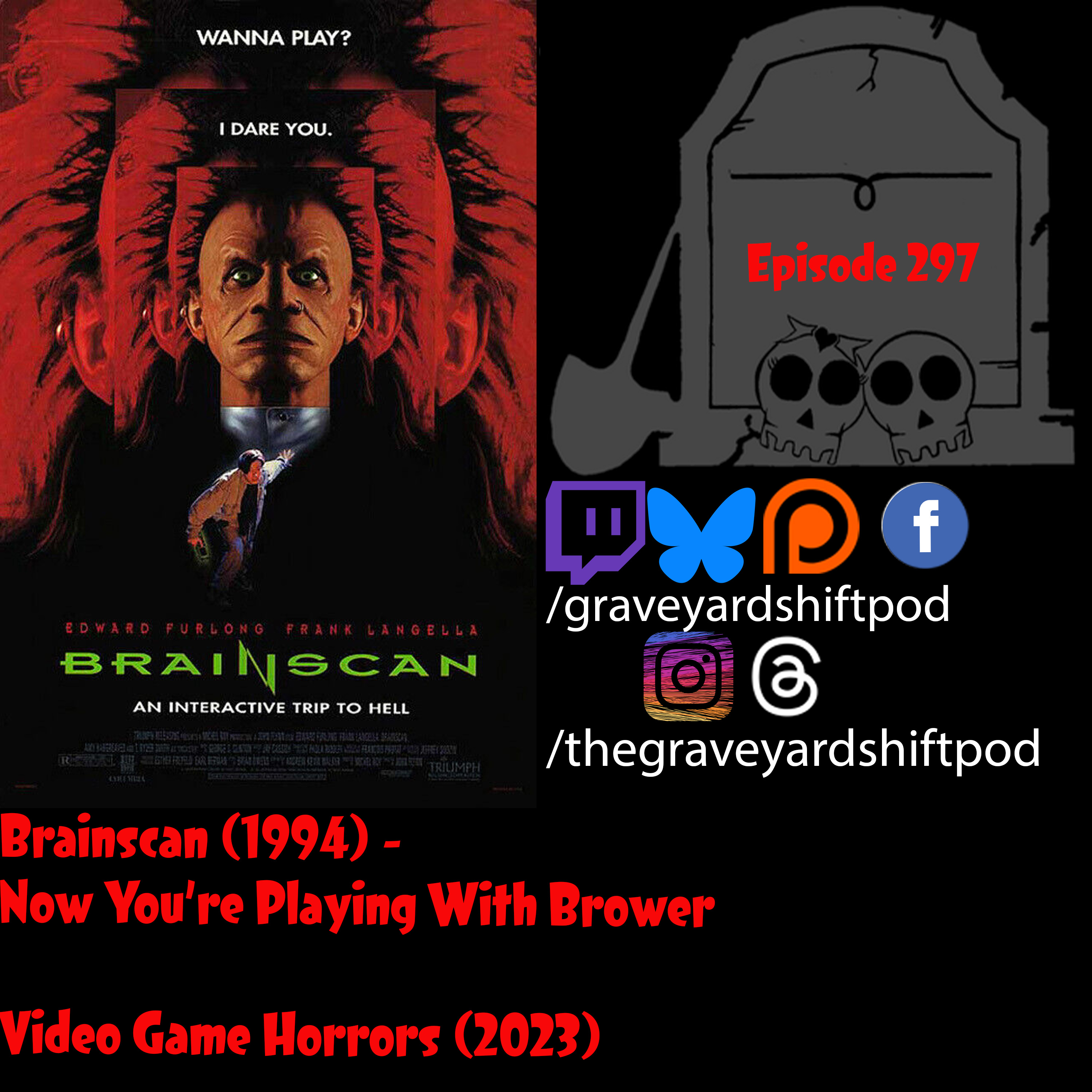 Brainscan (1994) - Now You're Playing With Brower - Video Game Horrrors 2023