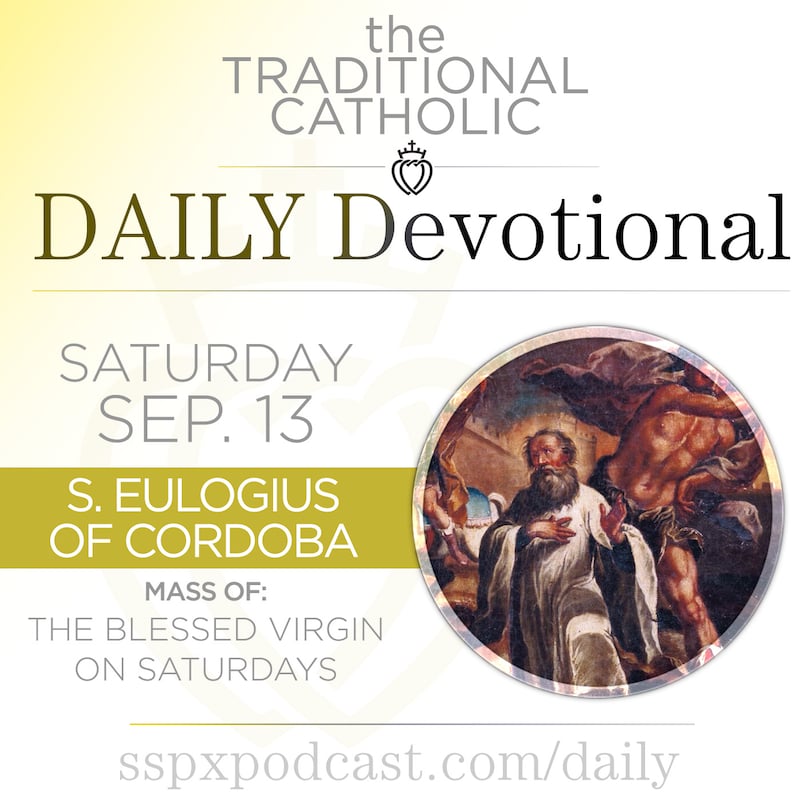 Artwork for podcast Traditional Catholic Daily Devotional