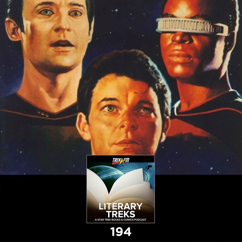 Artwork for podcast Literary Treks: A Star Trek Books and Comics Podcast