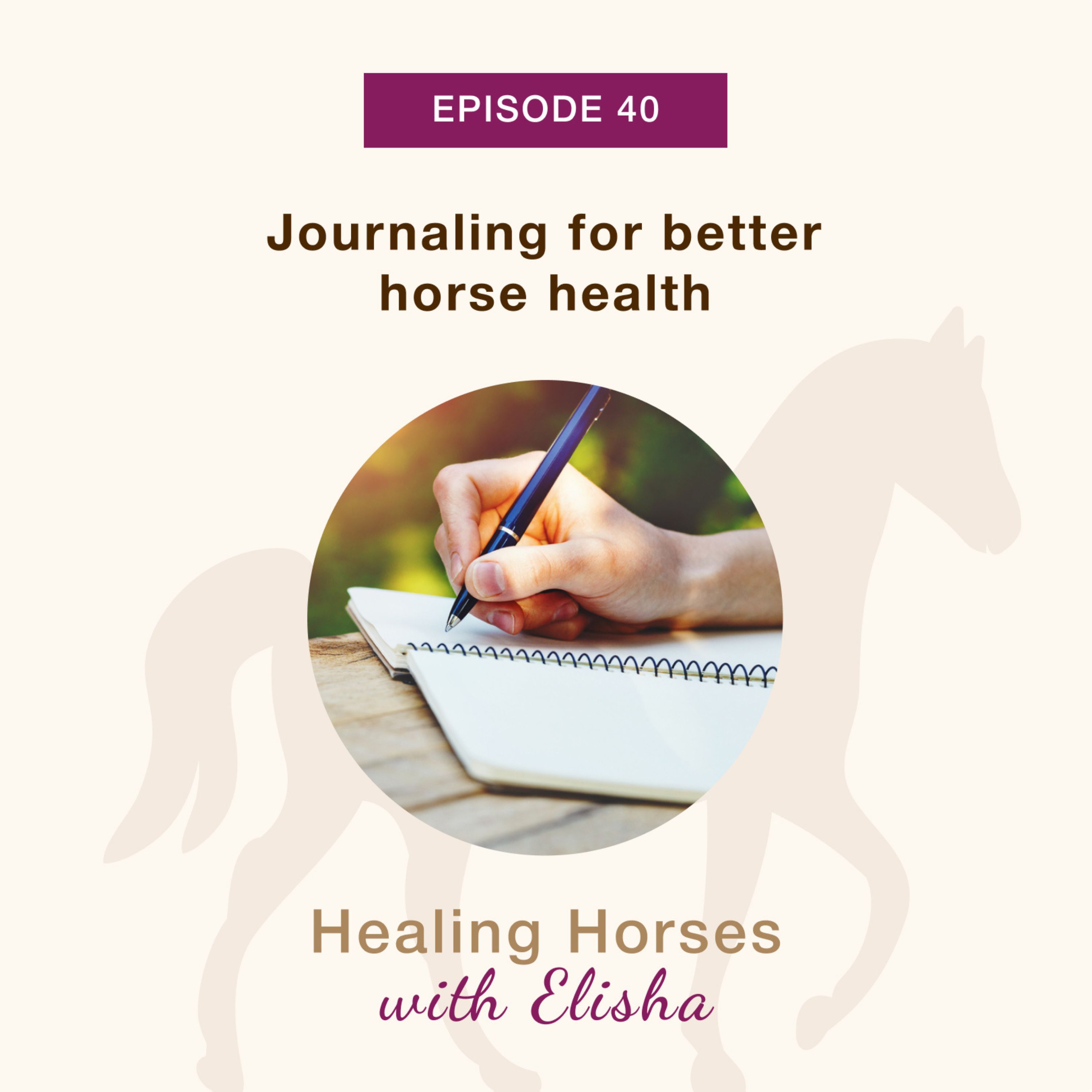 40: Journaling for Better Horse Health