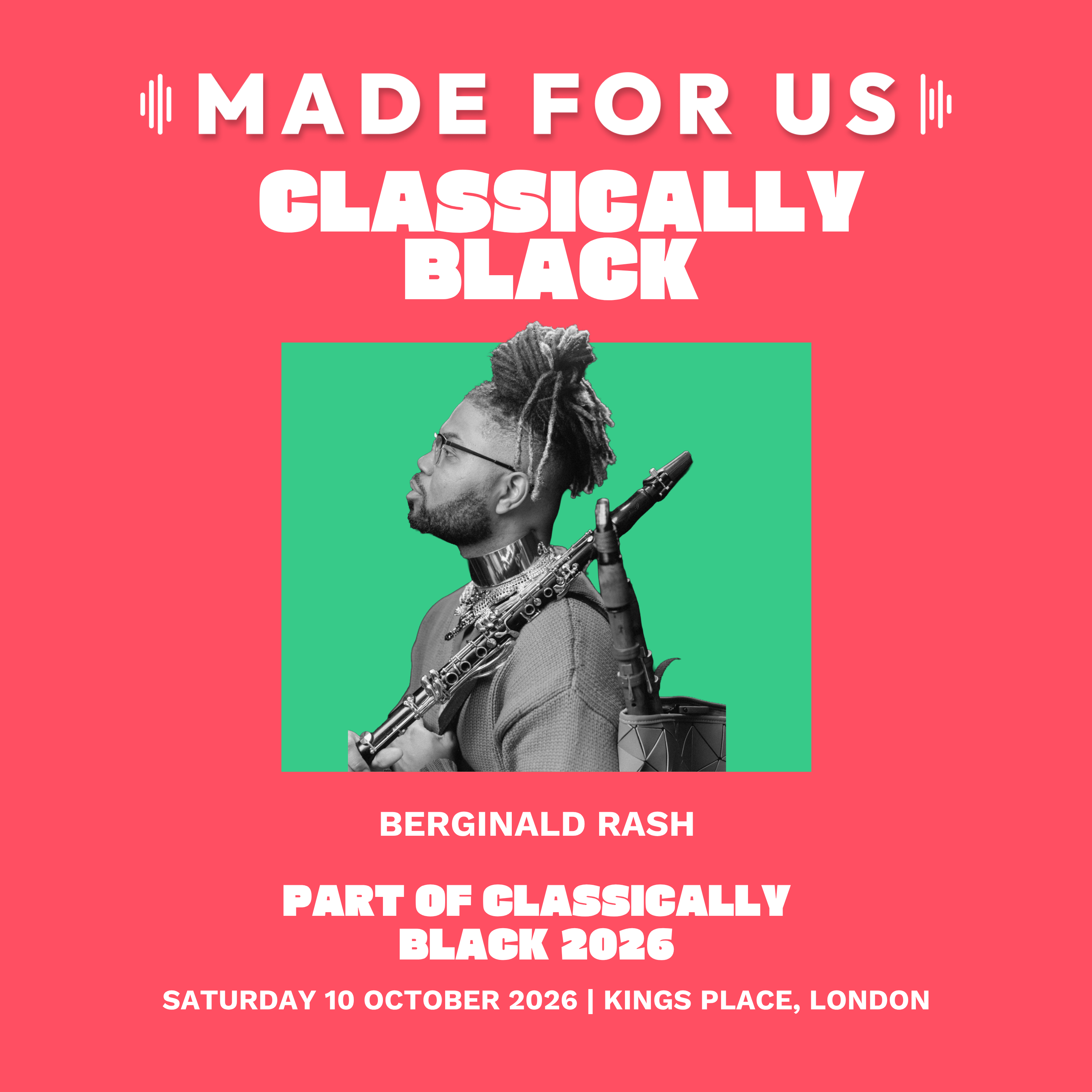 Flipping the script: Berginald Rash on classical music's image problem
