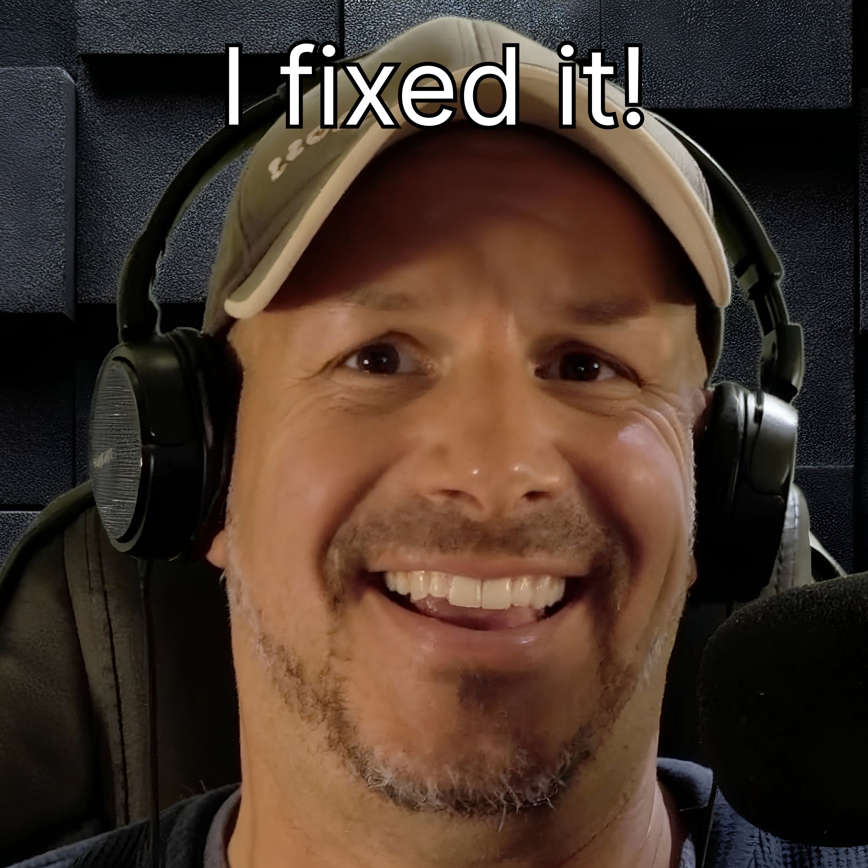 This podcast is now fixed. Kinda...