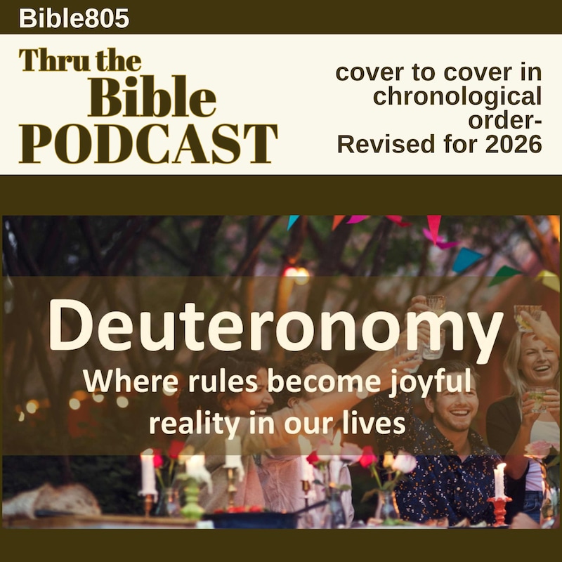 Artwork for podcast Thru the Bible, cover to cover in chronological order
