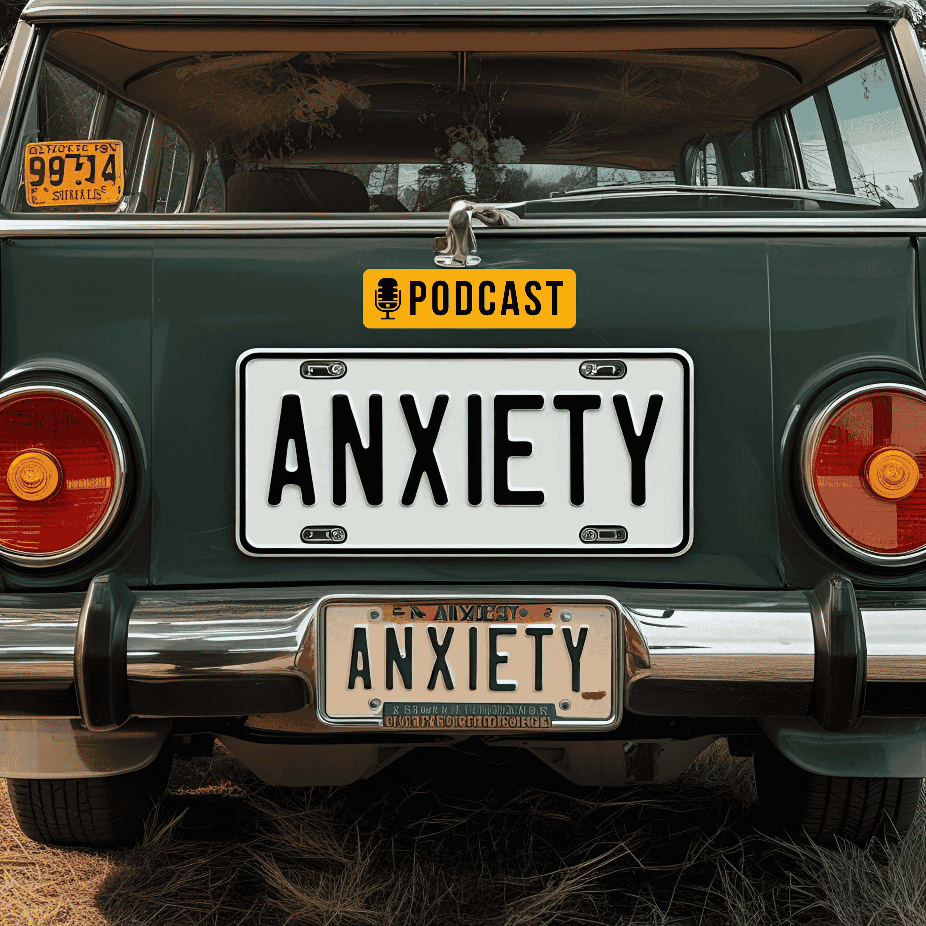 Vanity Plates for Anxiety (Cass is here!)