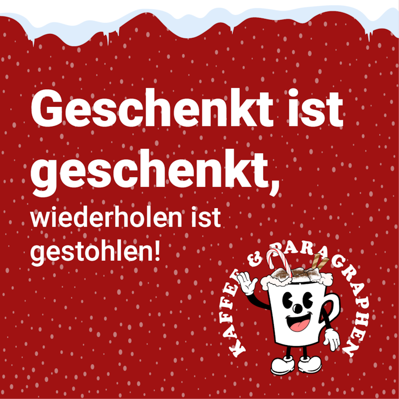 Artwork for podcast Kaffee & Paragraphen