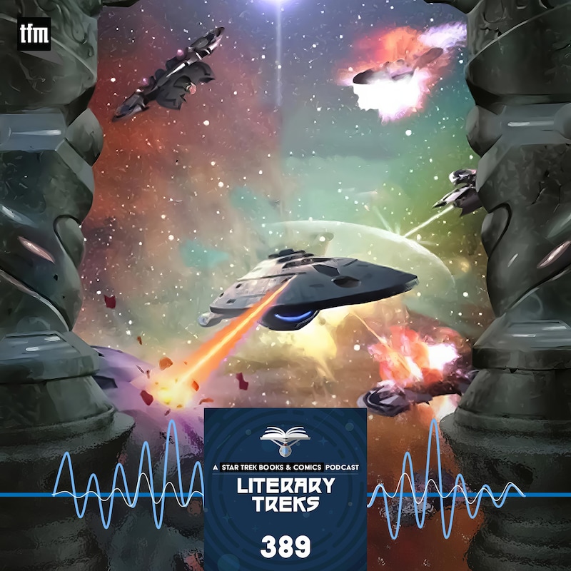 Artwork for podcast Literary Treks: A Star Trek Books and Comics Podcast