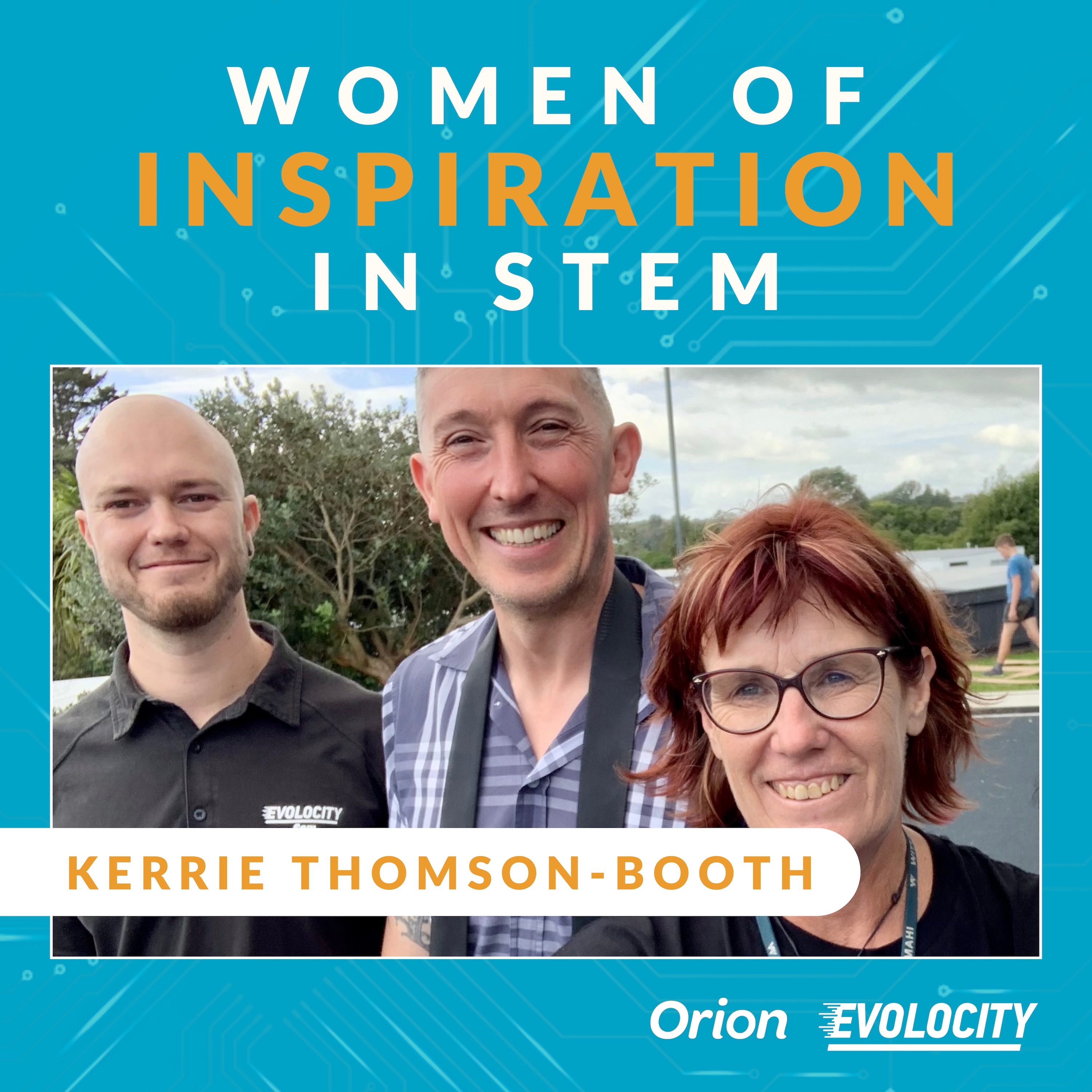 Women of Inspiration In STEM - Kerrie Thomson - Booth episode artwork