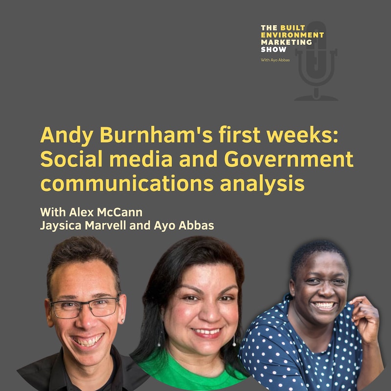 Artwork for podcast The Built Environment Marketing Show:  marketing strategies and tactics for architects and engineers