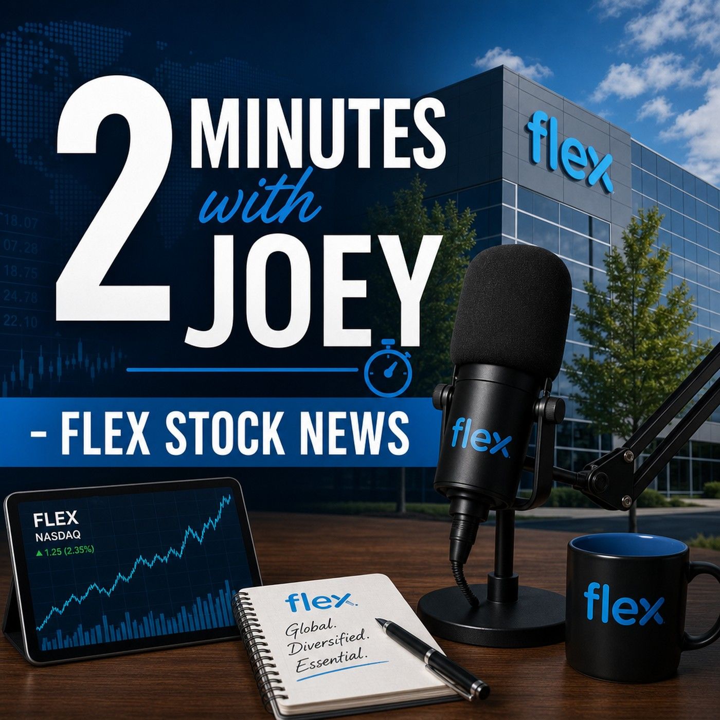 2 Minutes with Joey - FLEX Stock News podcast artwork