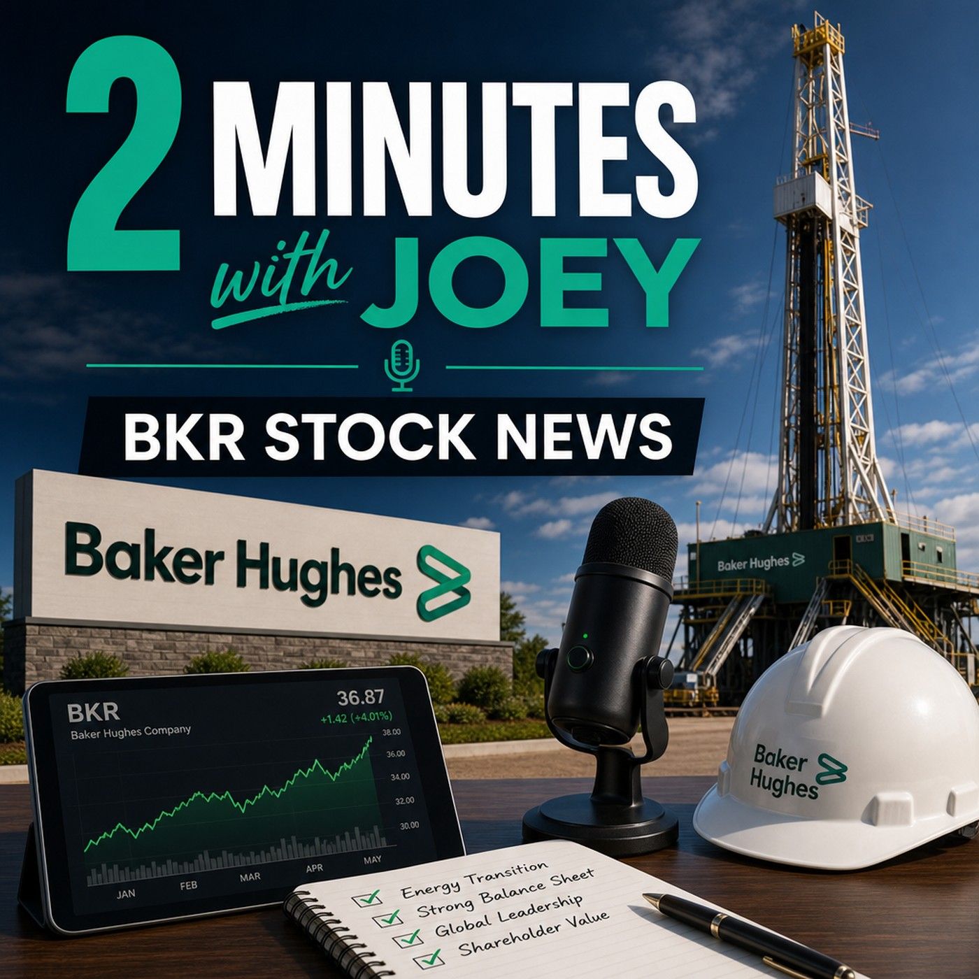 2 Minutes with Joey - BKR Stock News podcast artwork