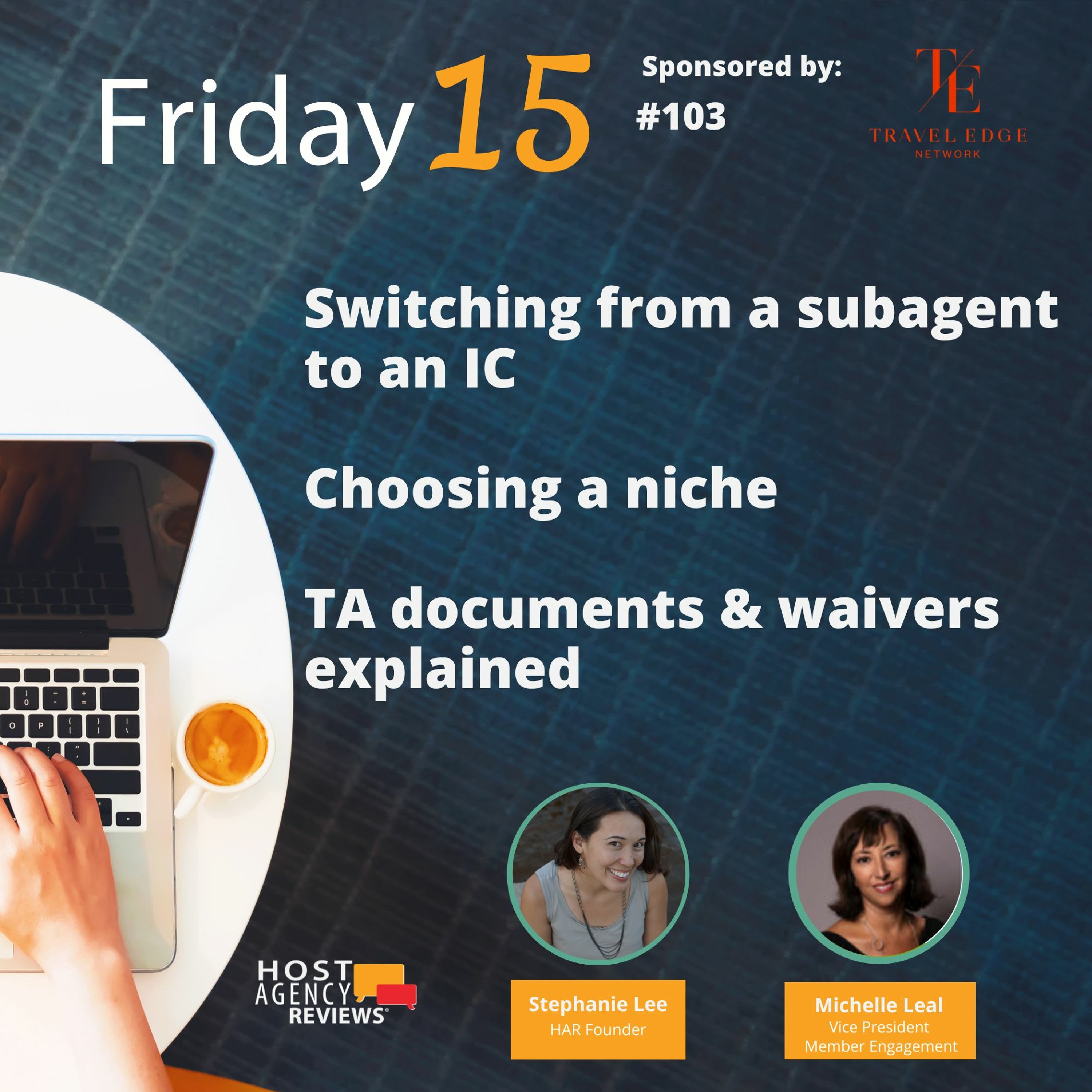 Switching from a subagent to an IC, choosing a niche, TA documents & waivers explained