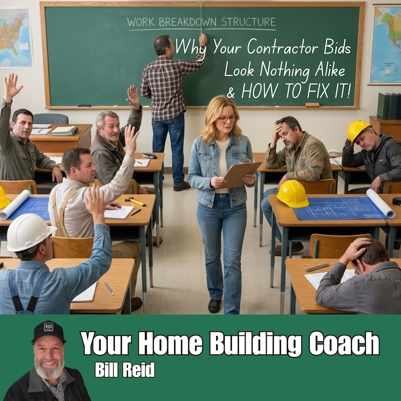 Artwork for podcast Your Home Building Coach with Bill Reid