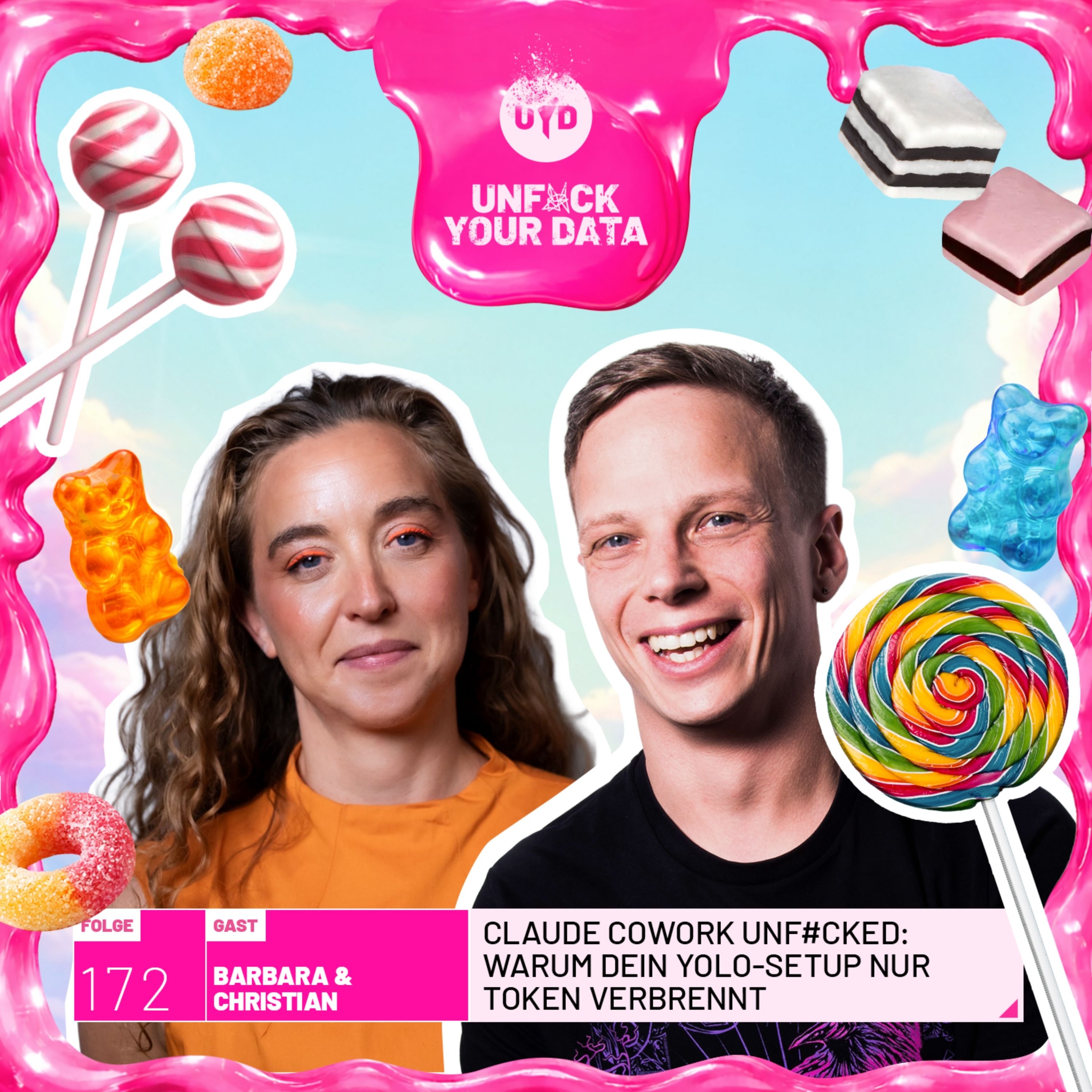 Claude Cowork UNF#CKED: Warum dein YOLO-Setup nur Token verbrennt | Barbara & Christian episode artwork