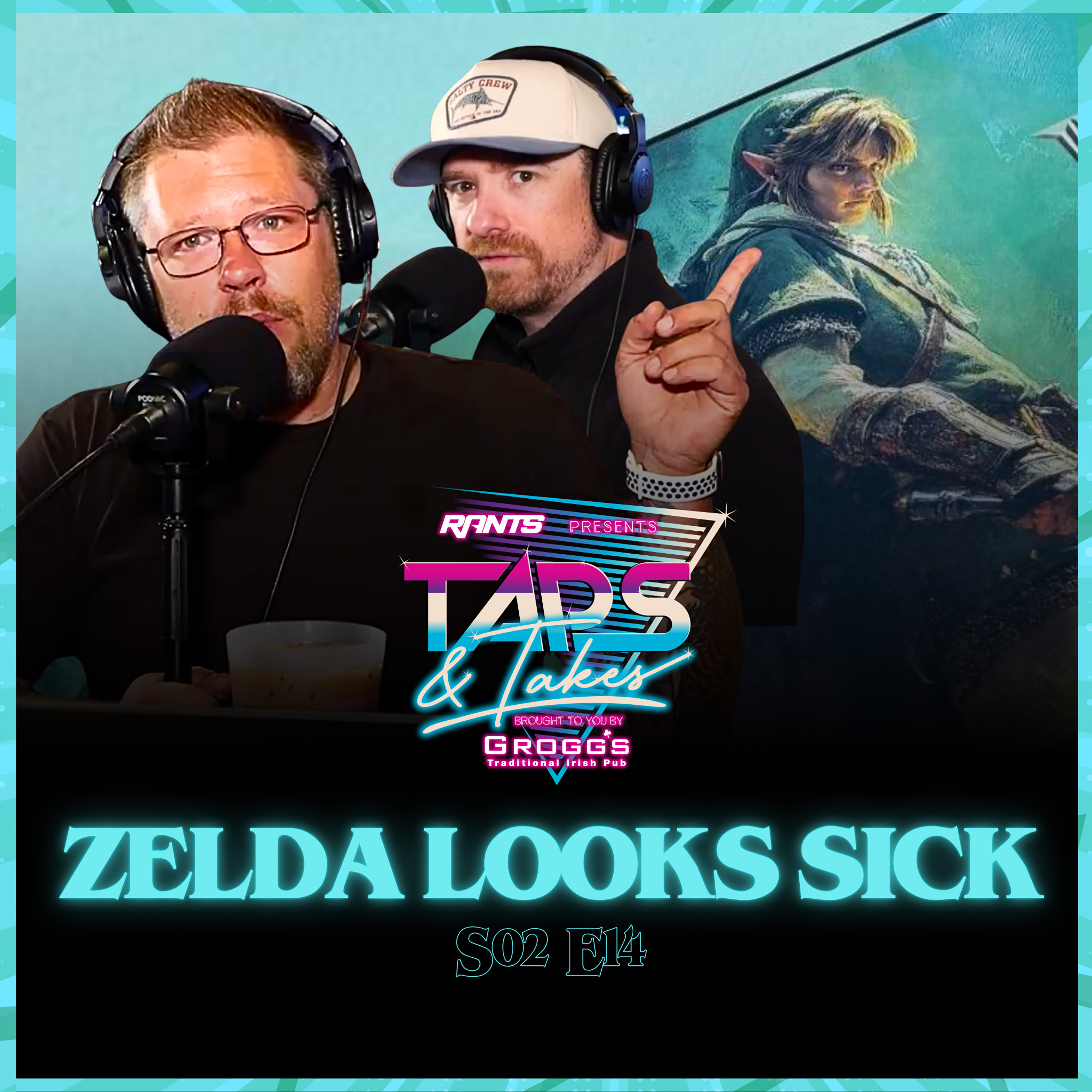 Zelda Leaks, Elden Ring Hype & NFL Draft Talk | Taps & Takes episode artwork