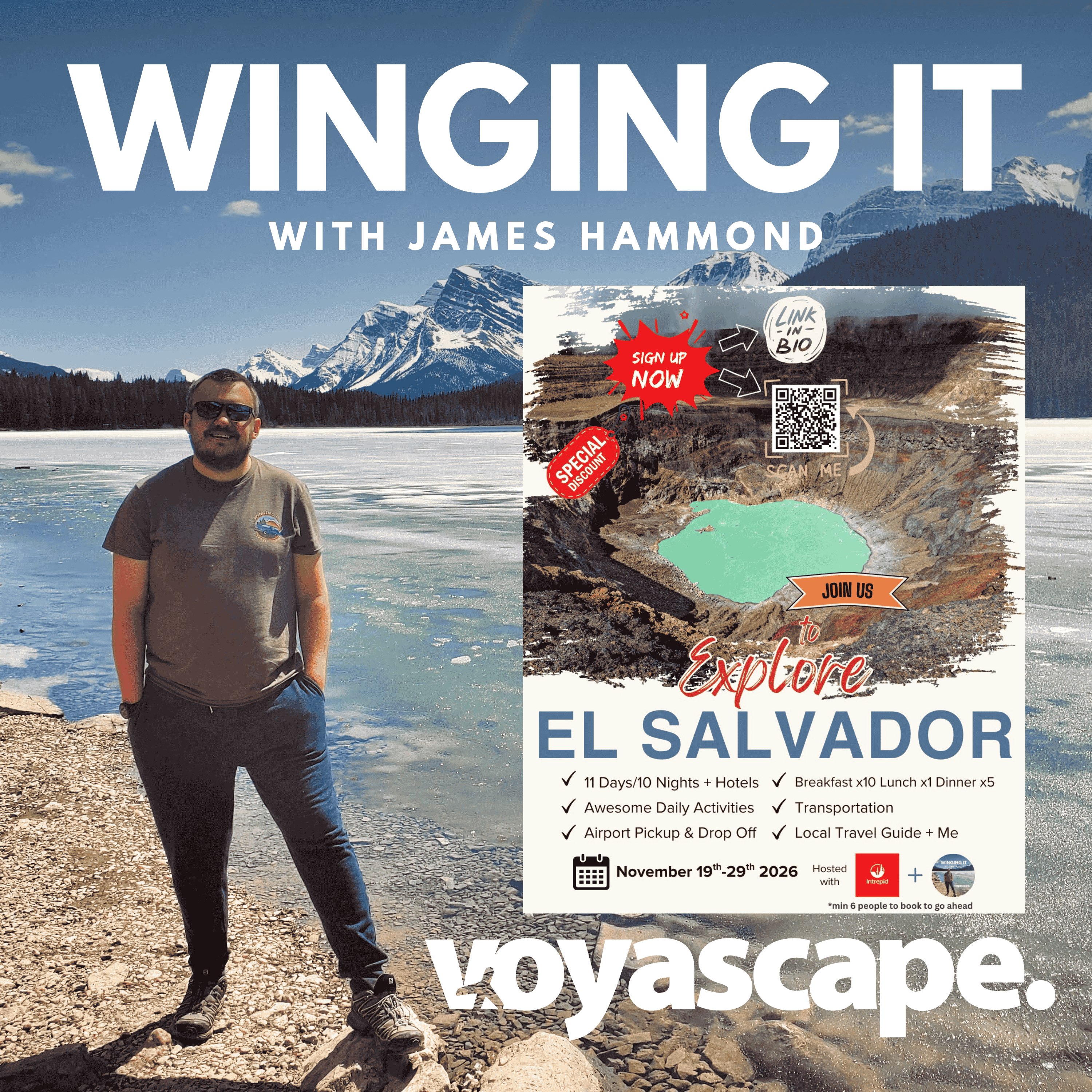 Three Big Announcements: Travel With Me + Intrepid To El Salvador, Winging It Productions & Upcoming Adventures