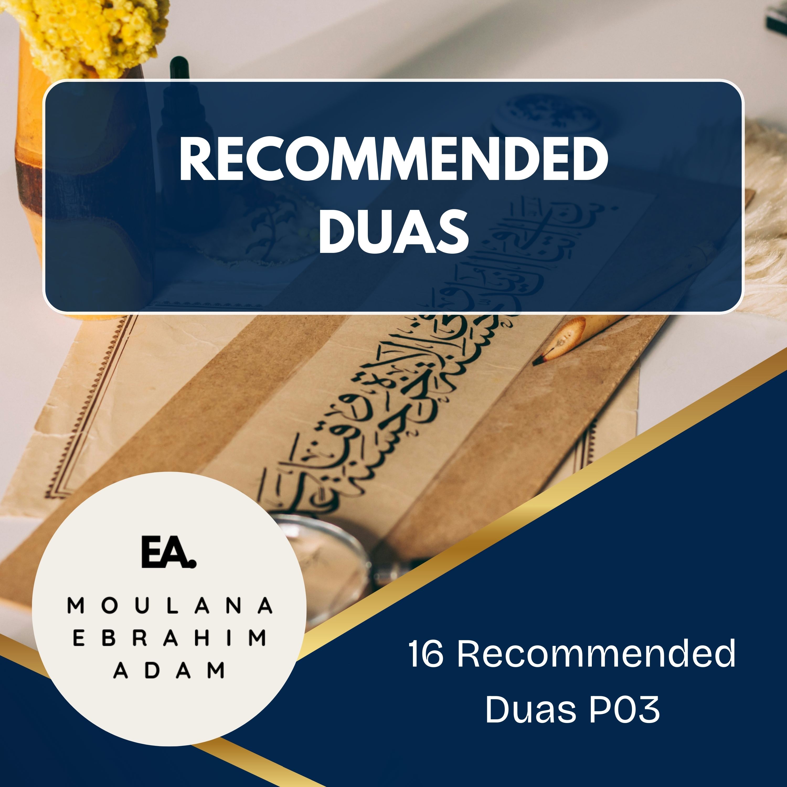 03 16 Recommended Duas P03