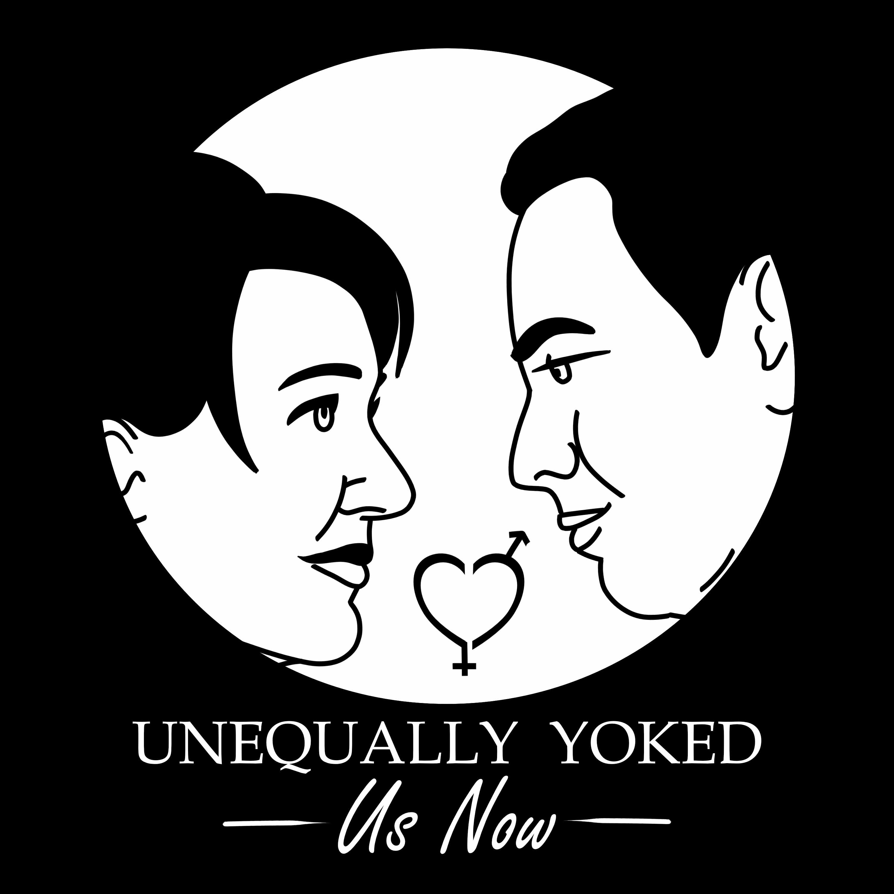Unequally Yoked: Us Now podcast artwork