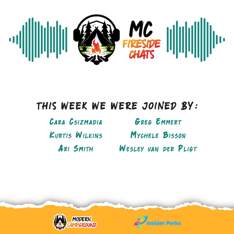 Artwork for podcast MC Fireside Chats, an Outdoor Hospitality Podcast