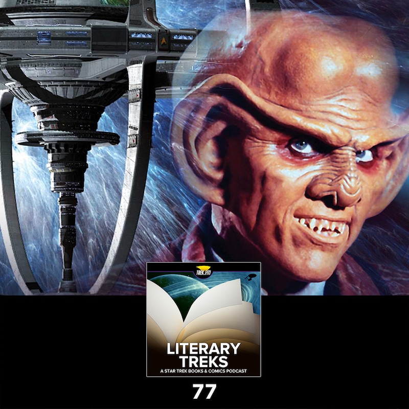 Artwork for podcast Literary Treks: A Star Trek Books and Comics Podcast