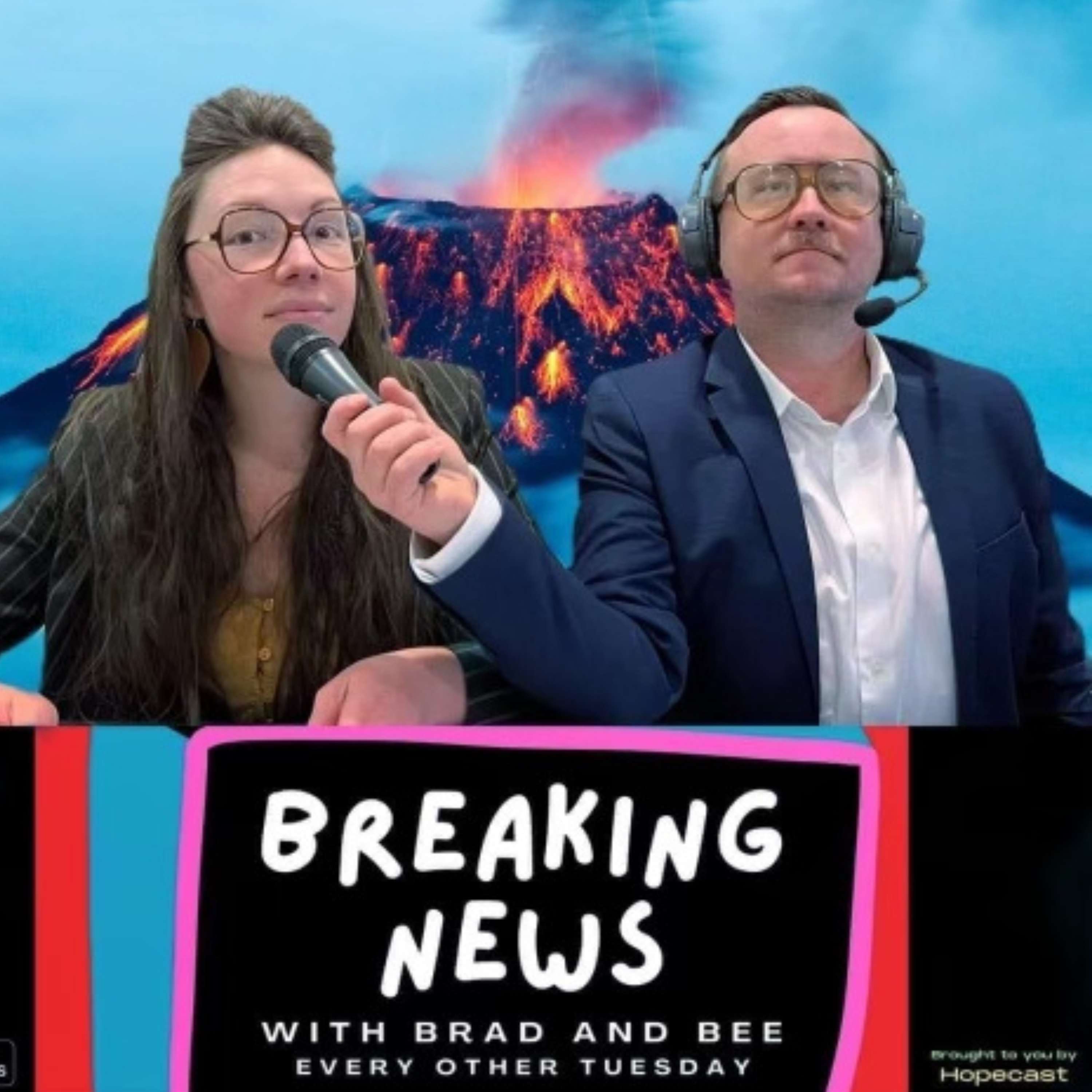 Artwork for Breaking News with Brad and Bee