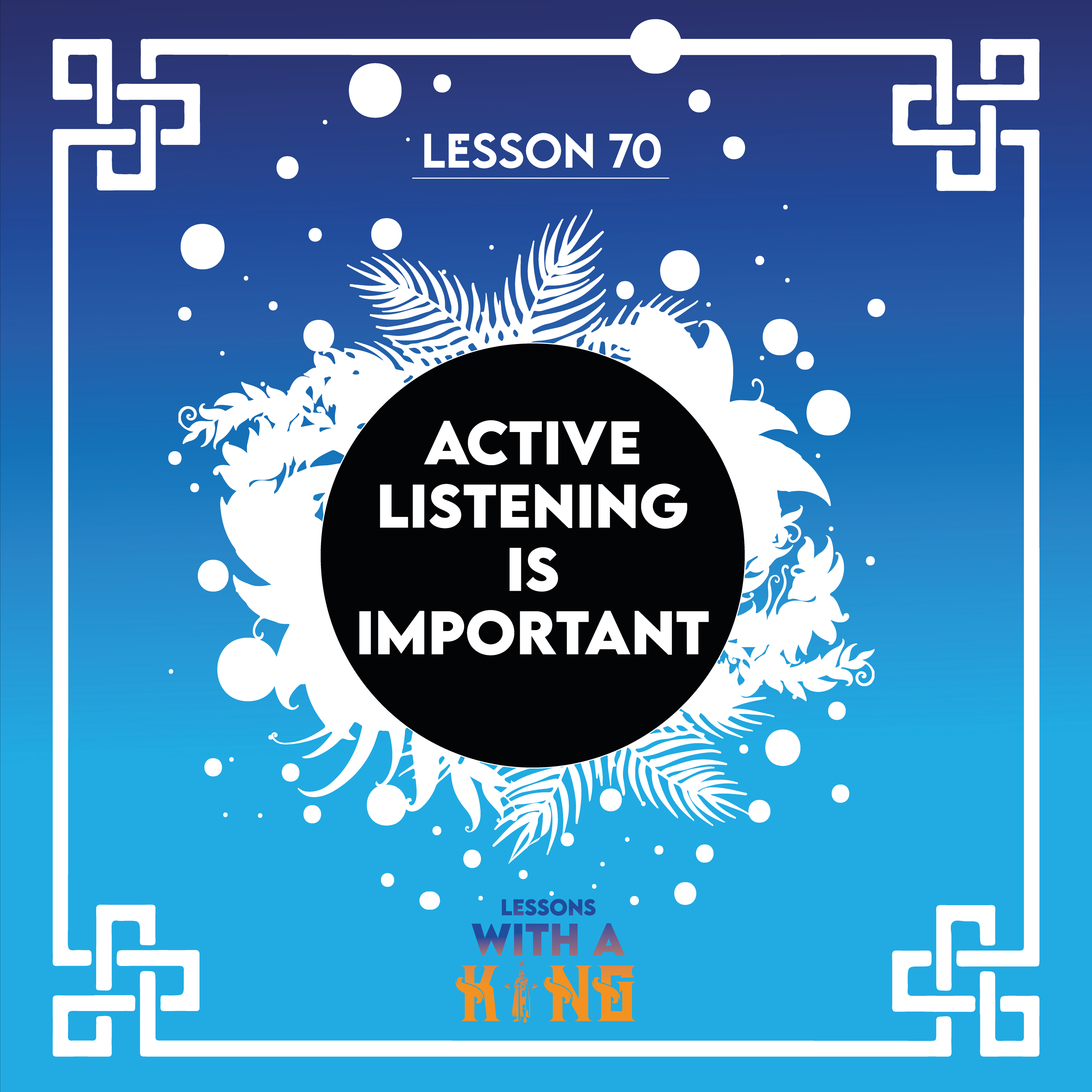Artwork for podcast Lessons With A King