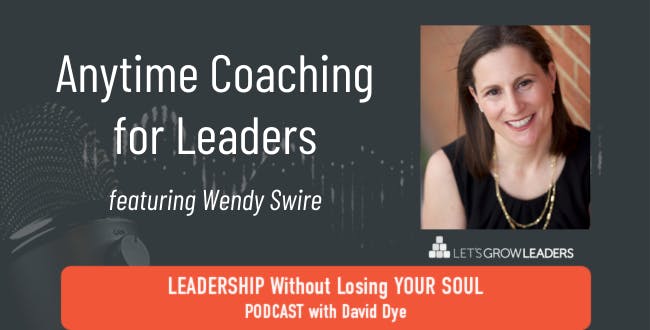 Anytime Coaching for Leaders with Wendy Swire