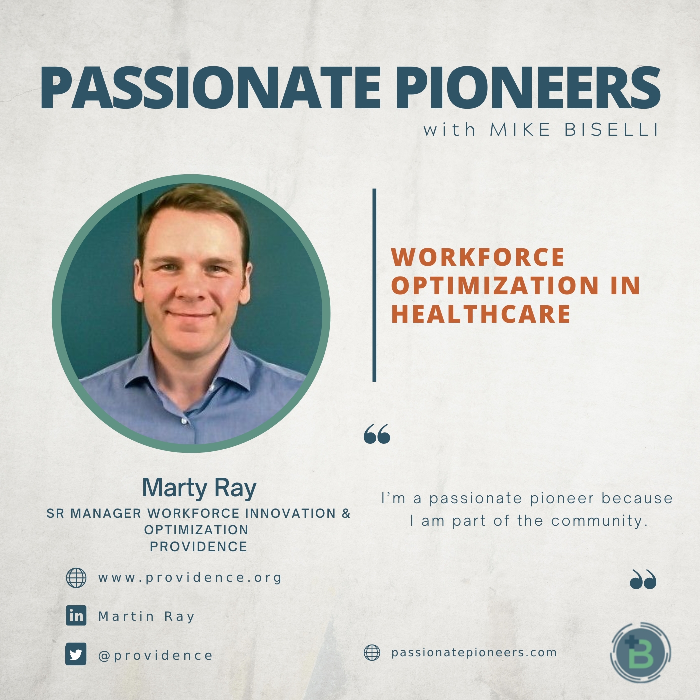 Workforce Optimization in Healthcare with Marty Ray