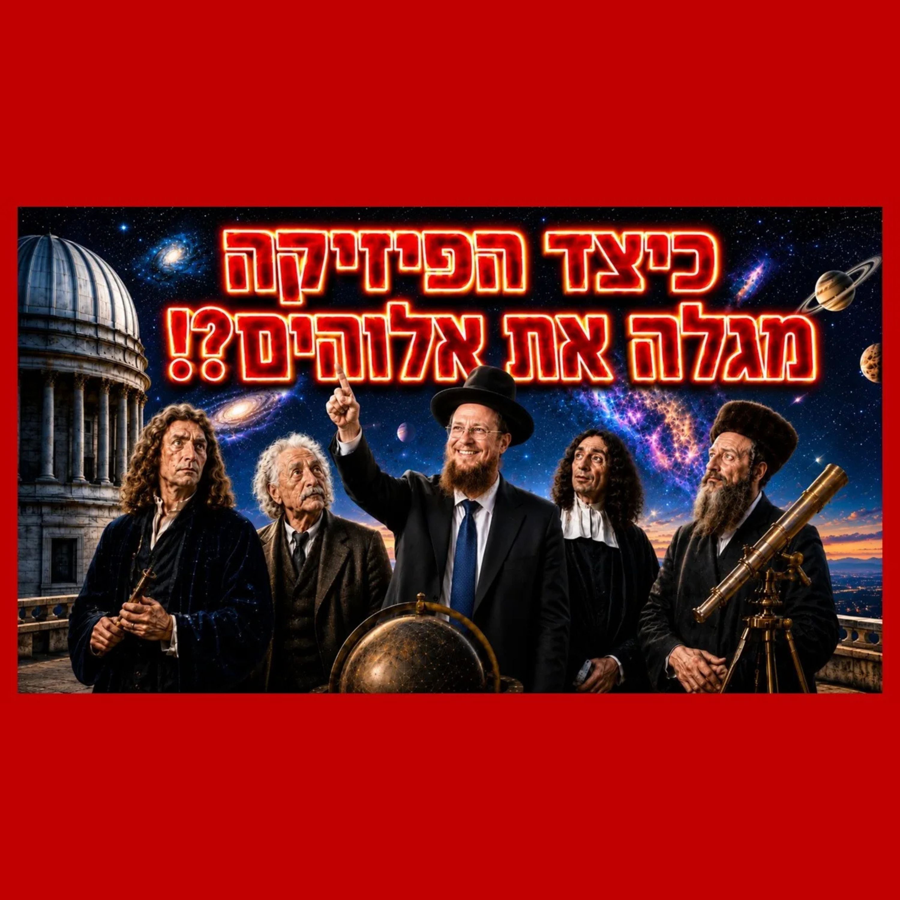 כיצד המבנה של היקום מגלה לנו את אלוהים?! שיעור מטורף!! episode artwork