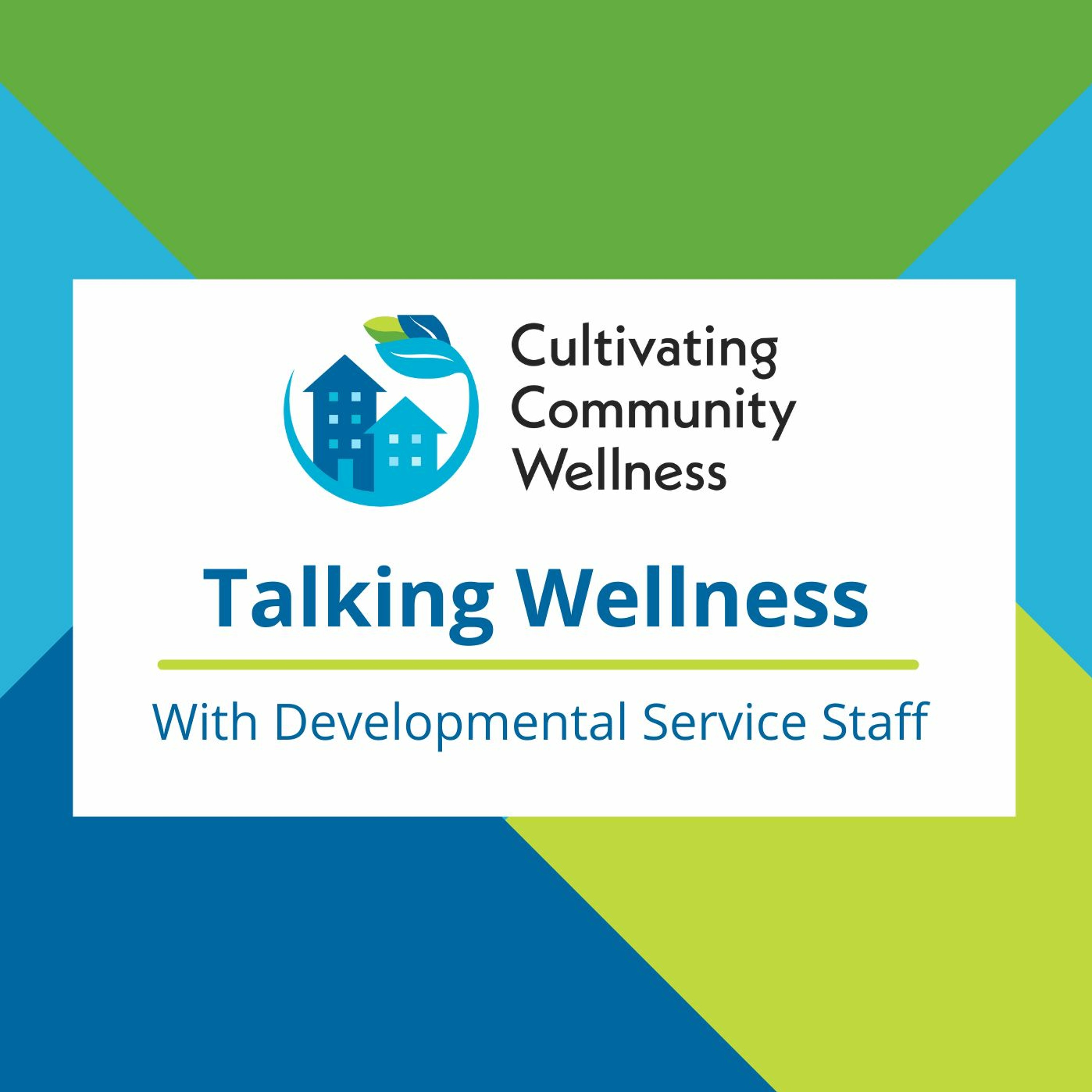 Artwork for podcast Talking Wellness With Developmental Service Staff