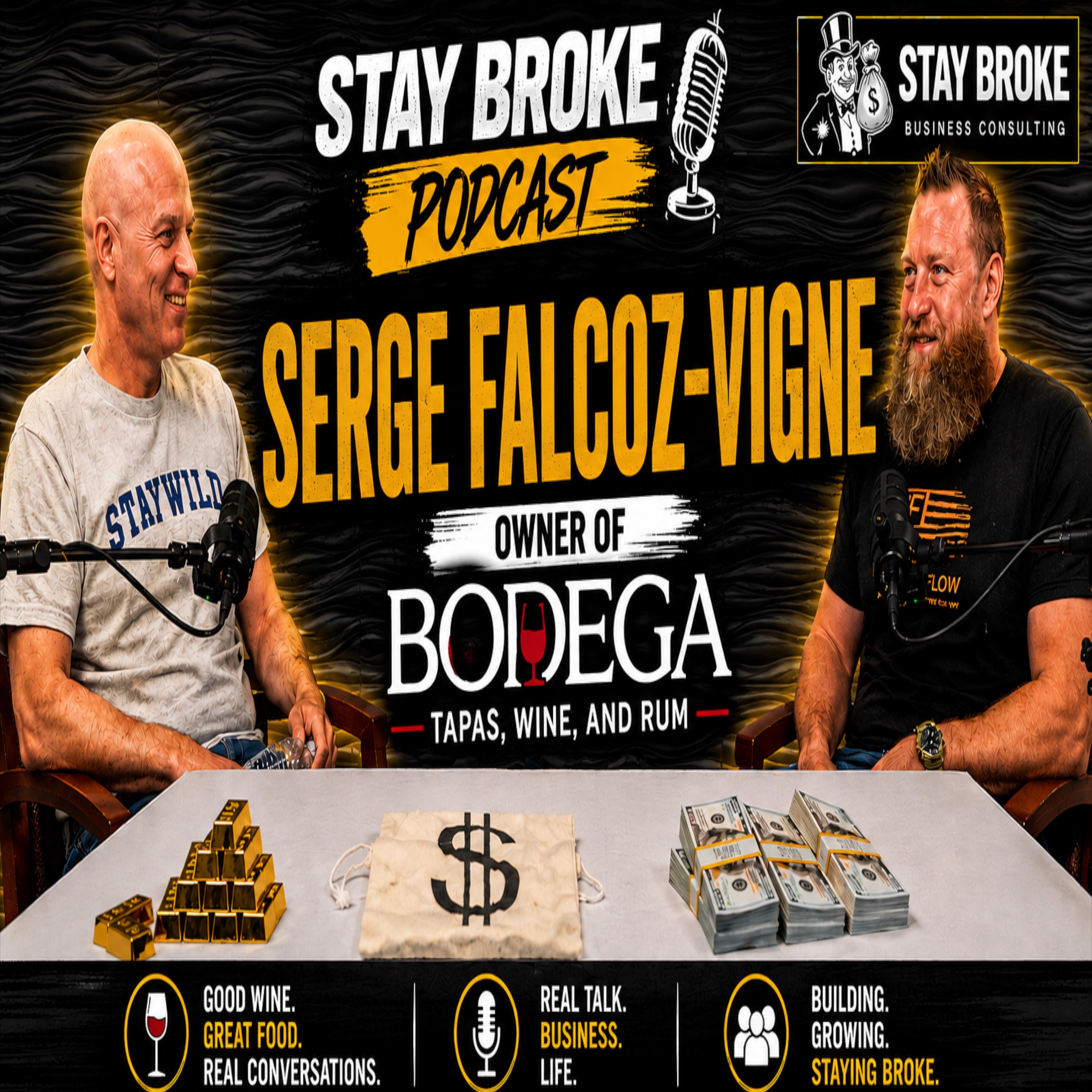 SBP#50 | From Paris to Wake Forest: Serge Falcoz-Vigne’s 40 Year Restaurant Journey episode artwork