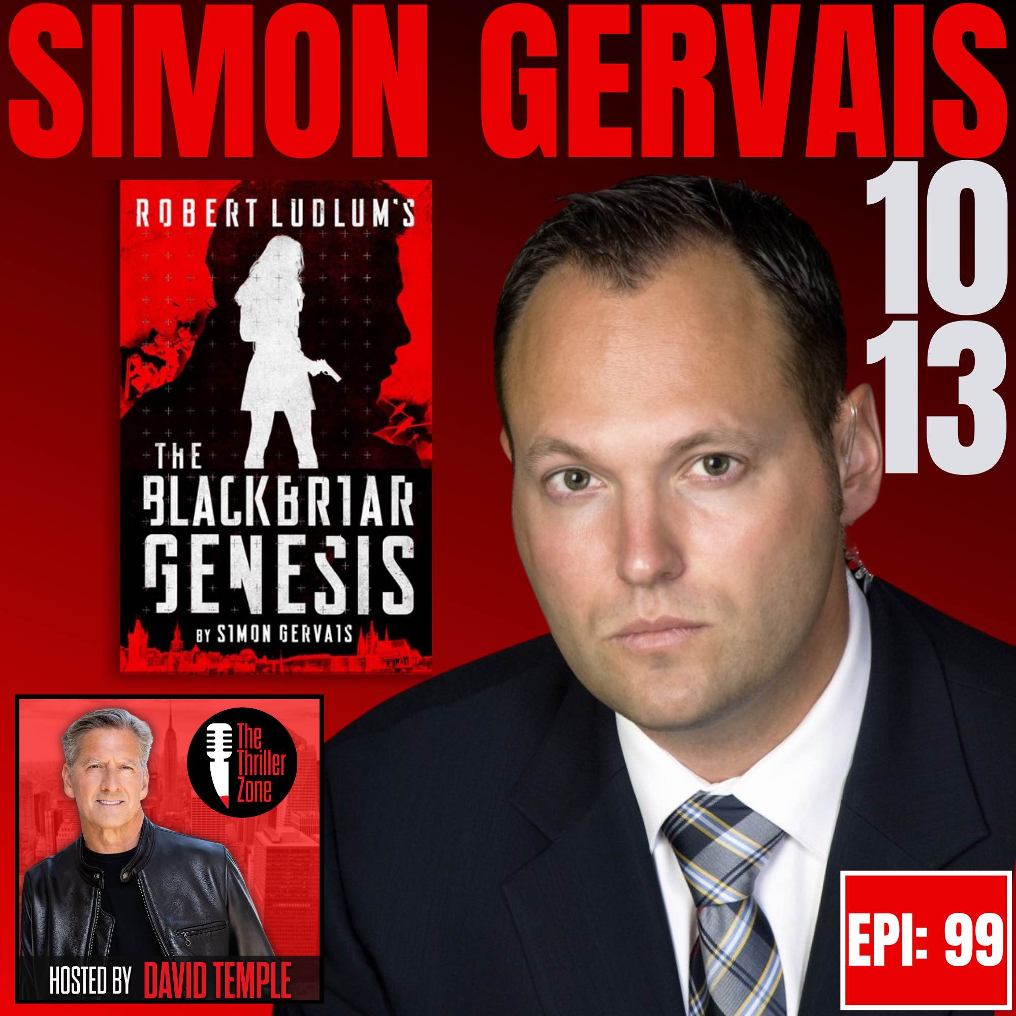 Simon Gervais, author of The Blackbriar Genesis Image
