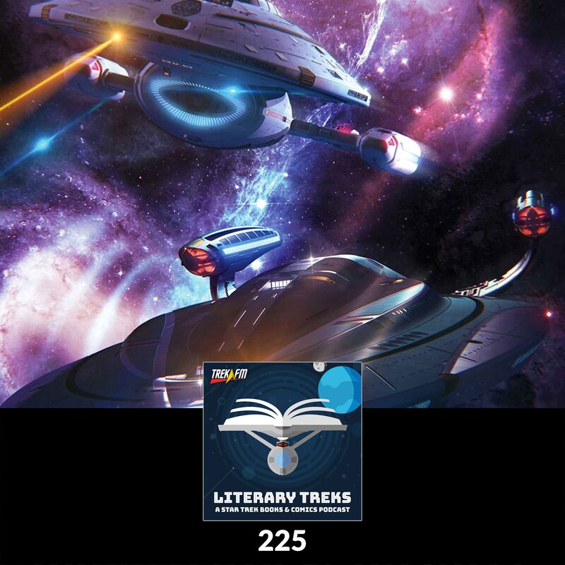 Artwork for podcast Literary Treks: A Star Trek Books and Comics Podcast