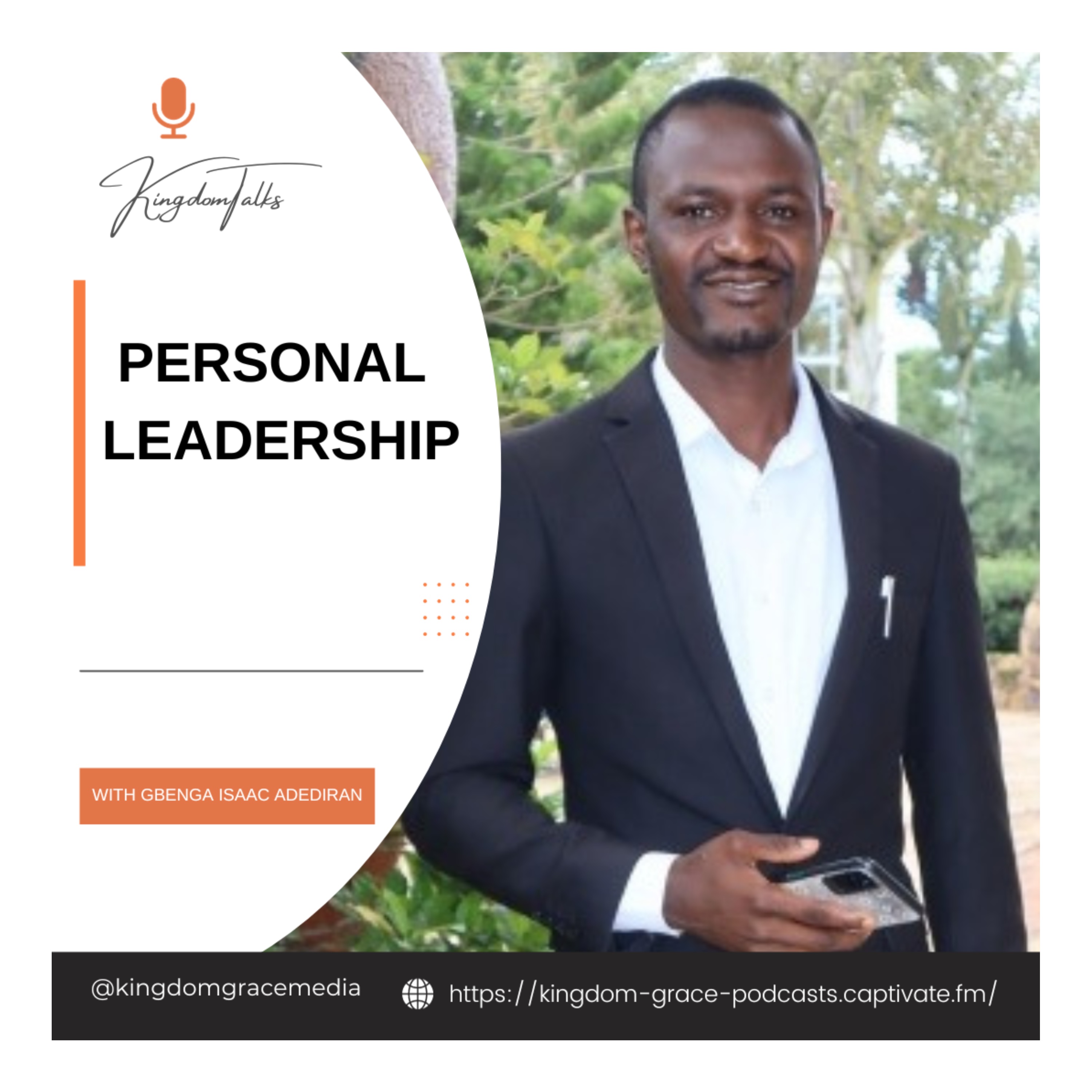 KingdomTalks In Conversation With Pastor Gbenga Isaac Adediran On Personal Leadership episode artwork